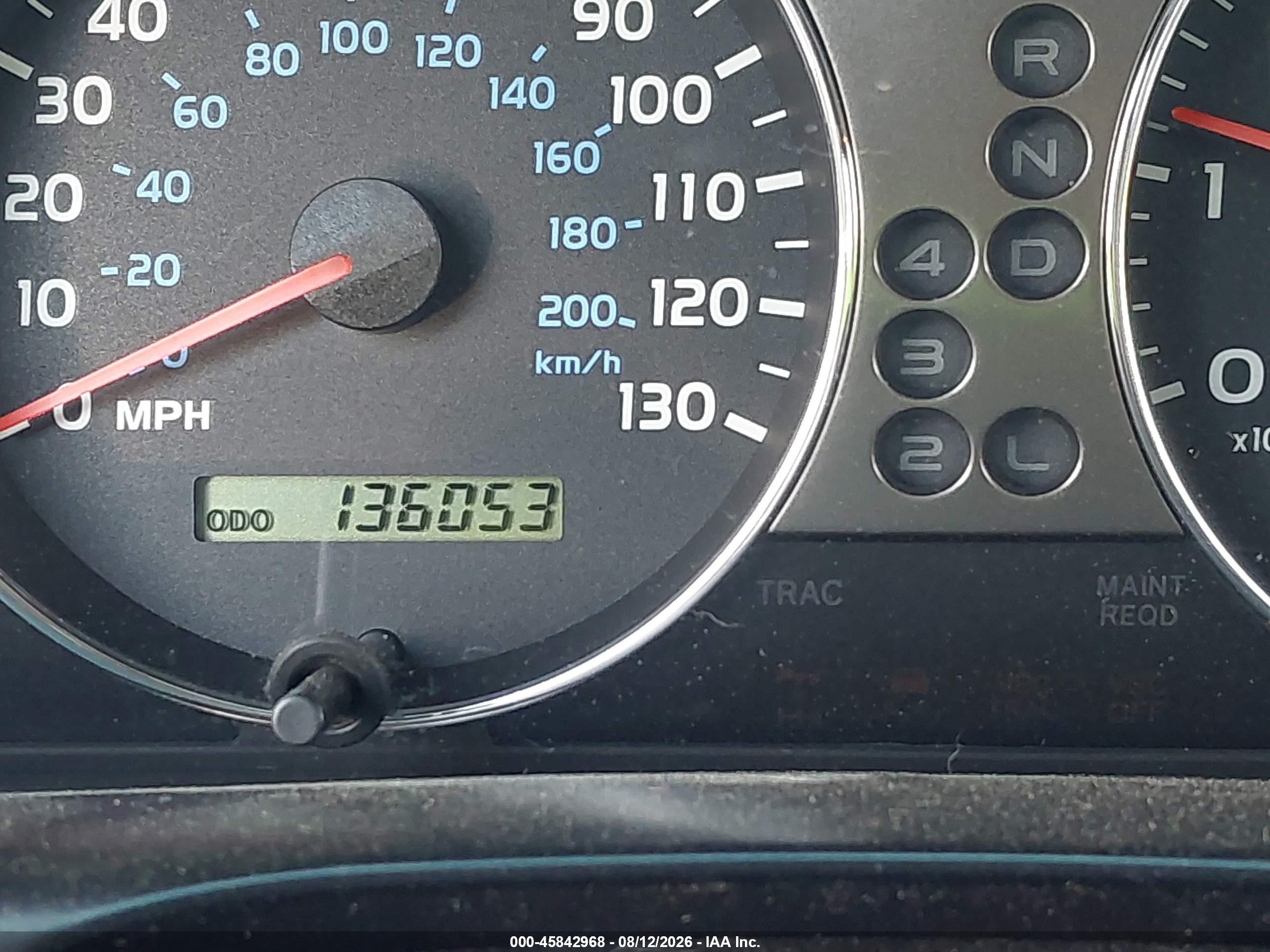 2004 Toyota Land Cruiser   Black vin: JTEHT05J442064303