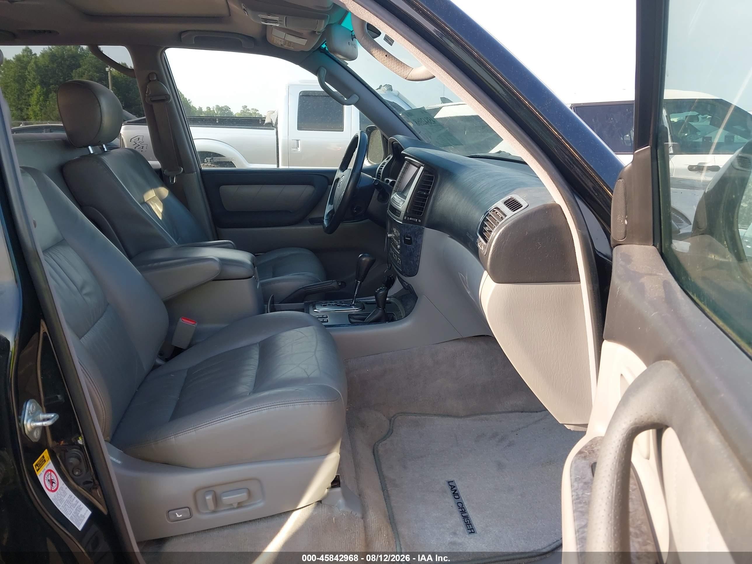 2004 Toyota Land Cruiser   Black vin: JTEHT05J442064303
