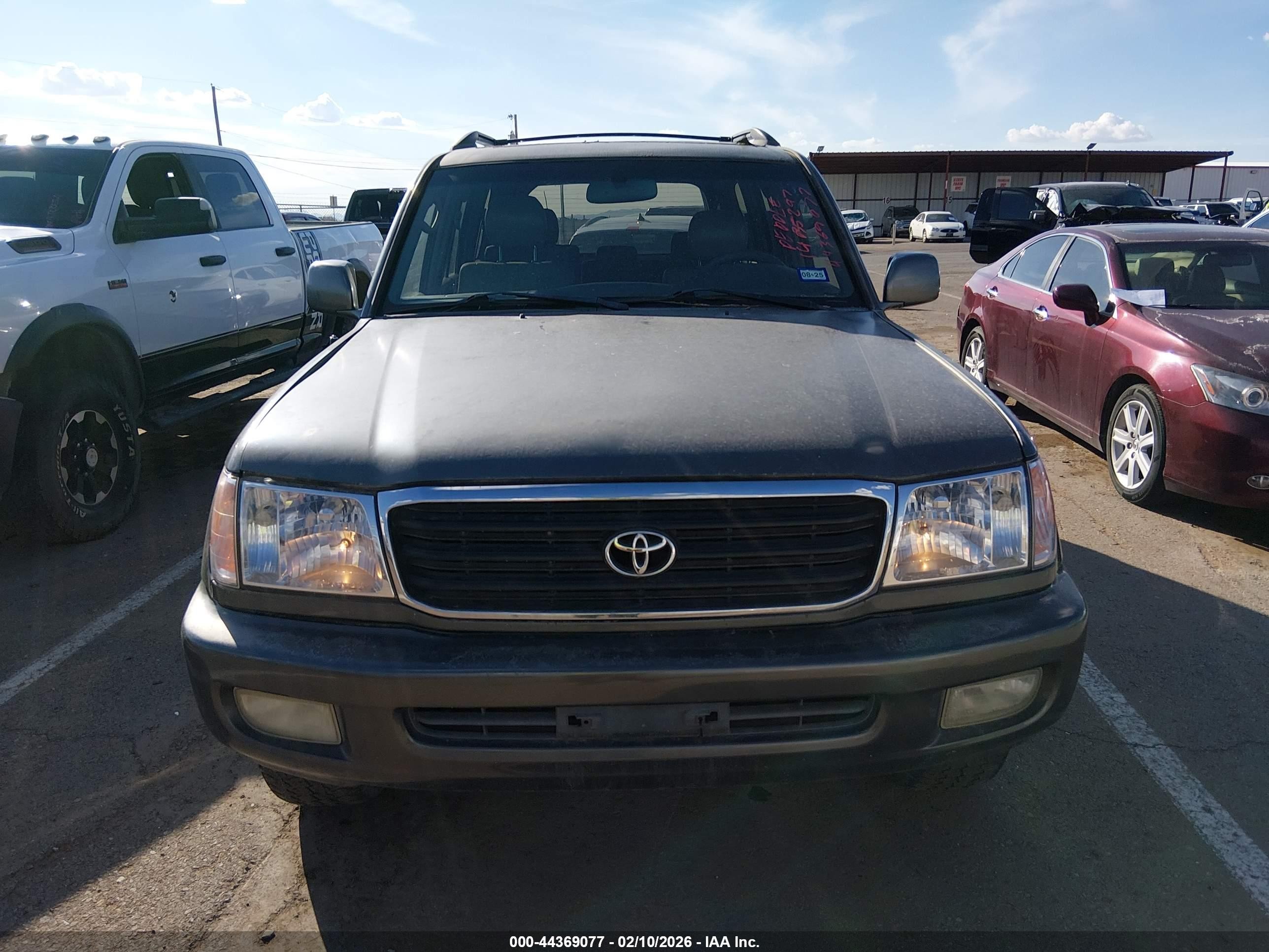 2001 Toyota Land Cruiser   Gray vin: JTEHT05J512000797