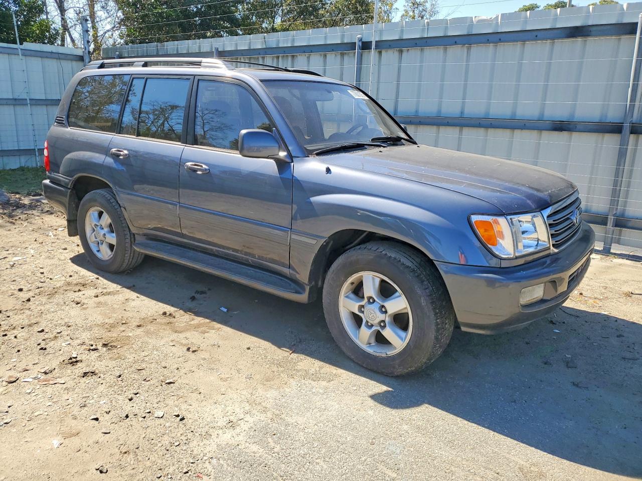 2003 Toyota Land Cruiser Gray vin: JTEHT05J532034032