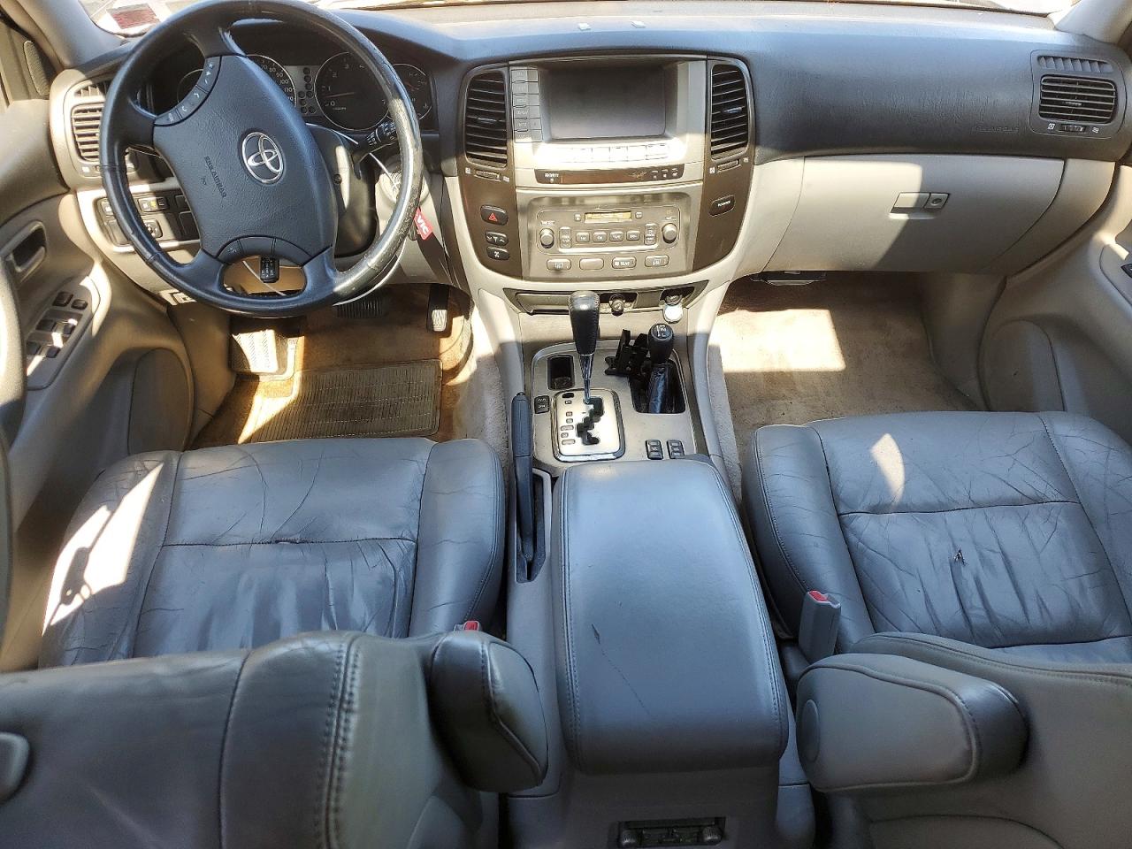 2003 Toyota Land Cruiser Gray vin: JTEHT05J532034032
