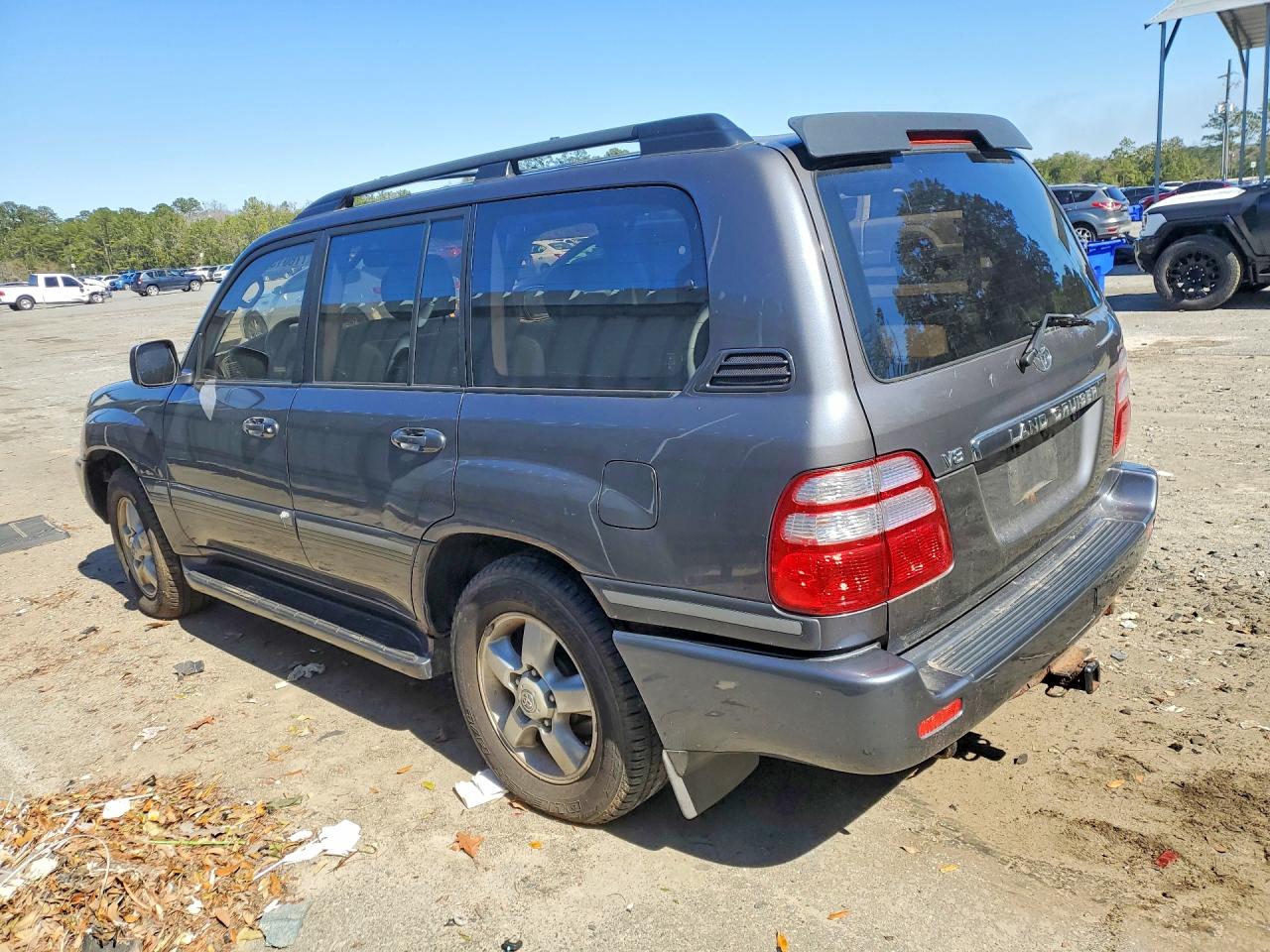 2003 Toyota Land Cruiser Gray vin: JTEHT05J532034032