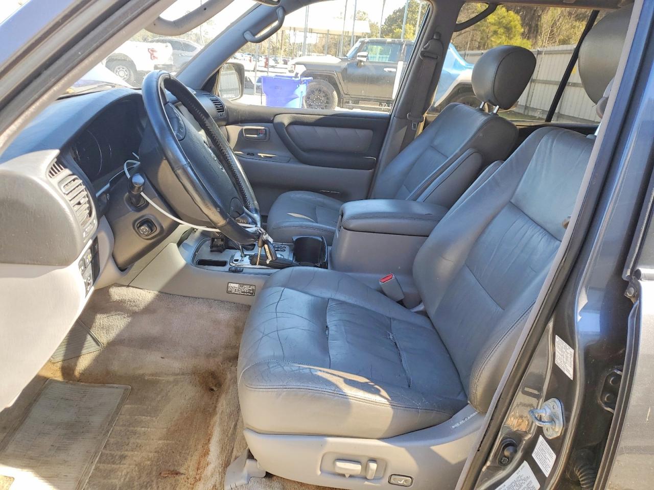 2003 Toyota Land Cruiser Gray vin: JTEHT05J532034032