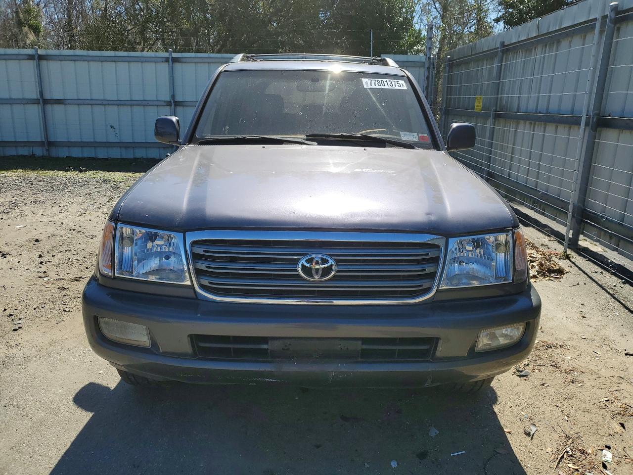 2003 Toyota Land Cruiser Gray vin: JTEHT05J532034032