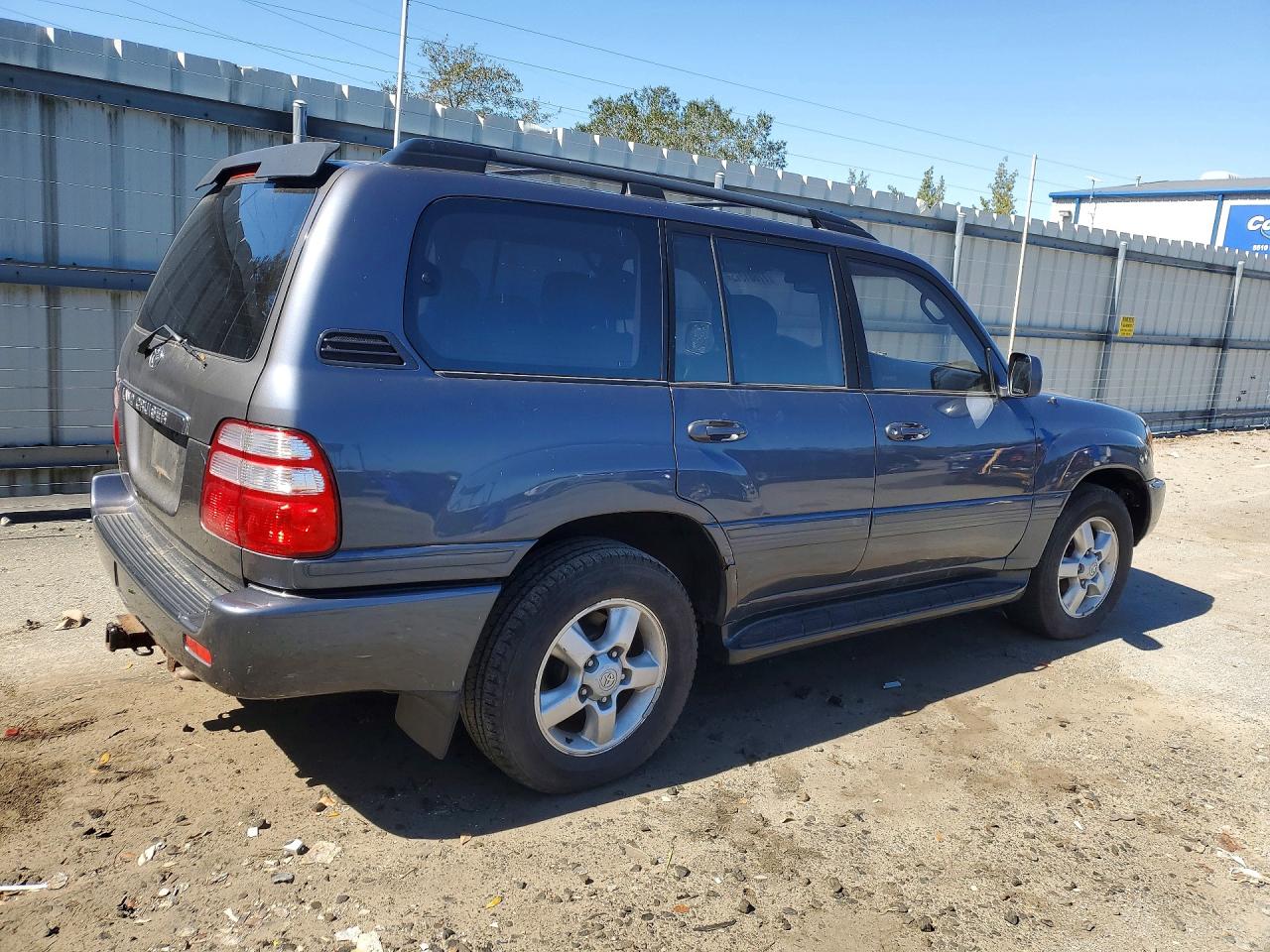 2003 Toyota Land Cruiser Gray vin: JTEHT05J532034032