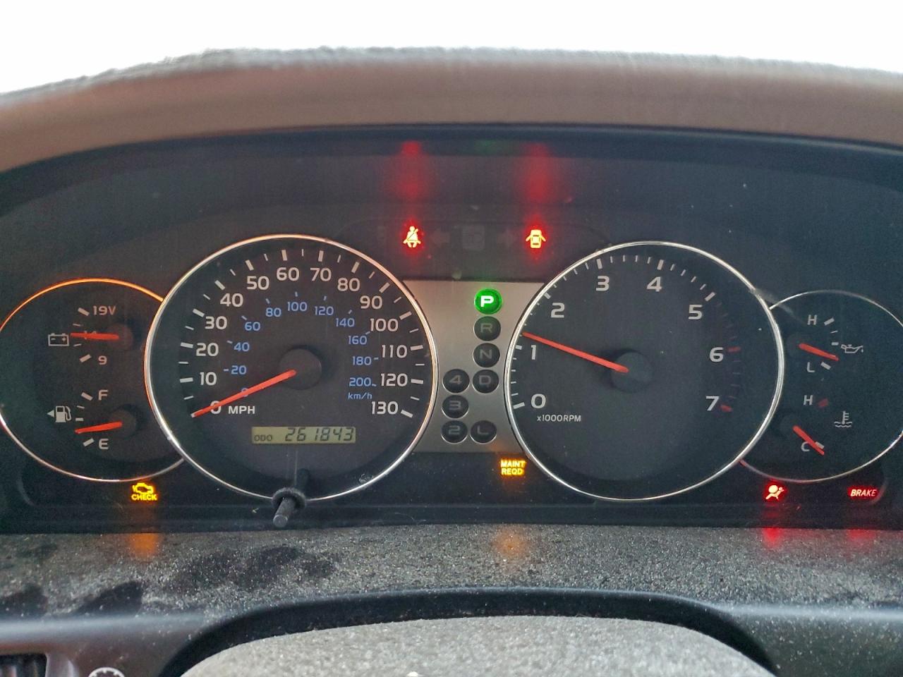 2003 Toyota Land Cruiser White vin: JTEHT05J532039392