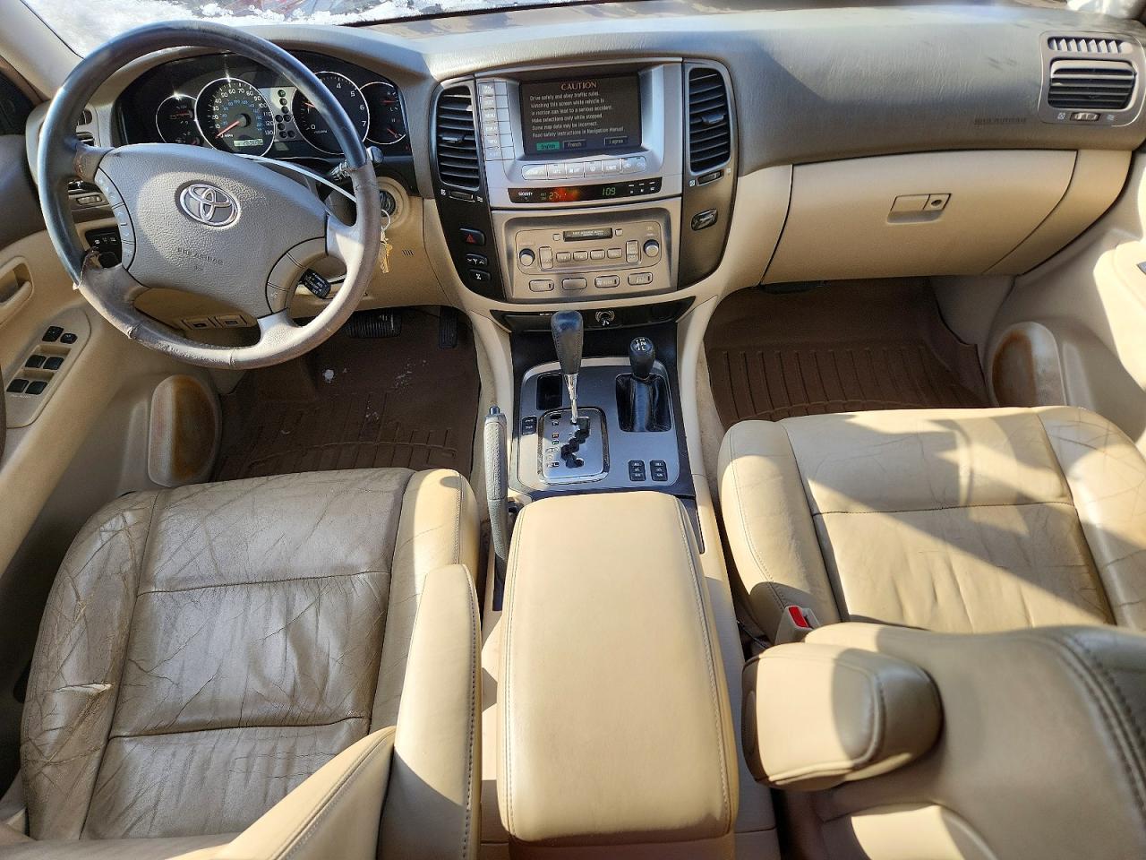 2003 Toyota Land Cruiser Maroon vin: JTEHT05J532041370