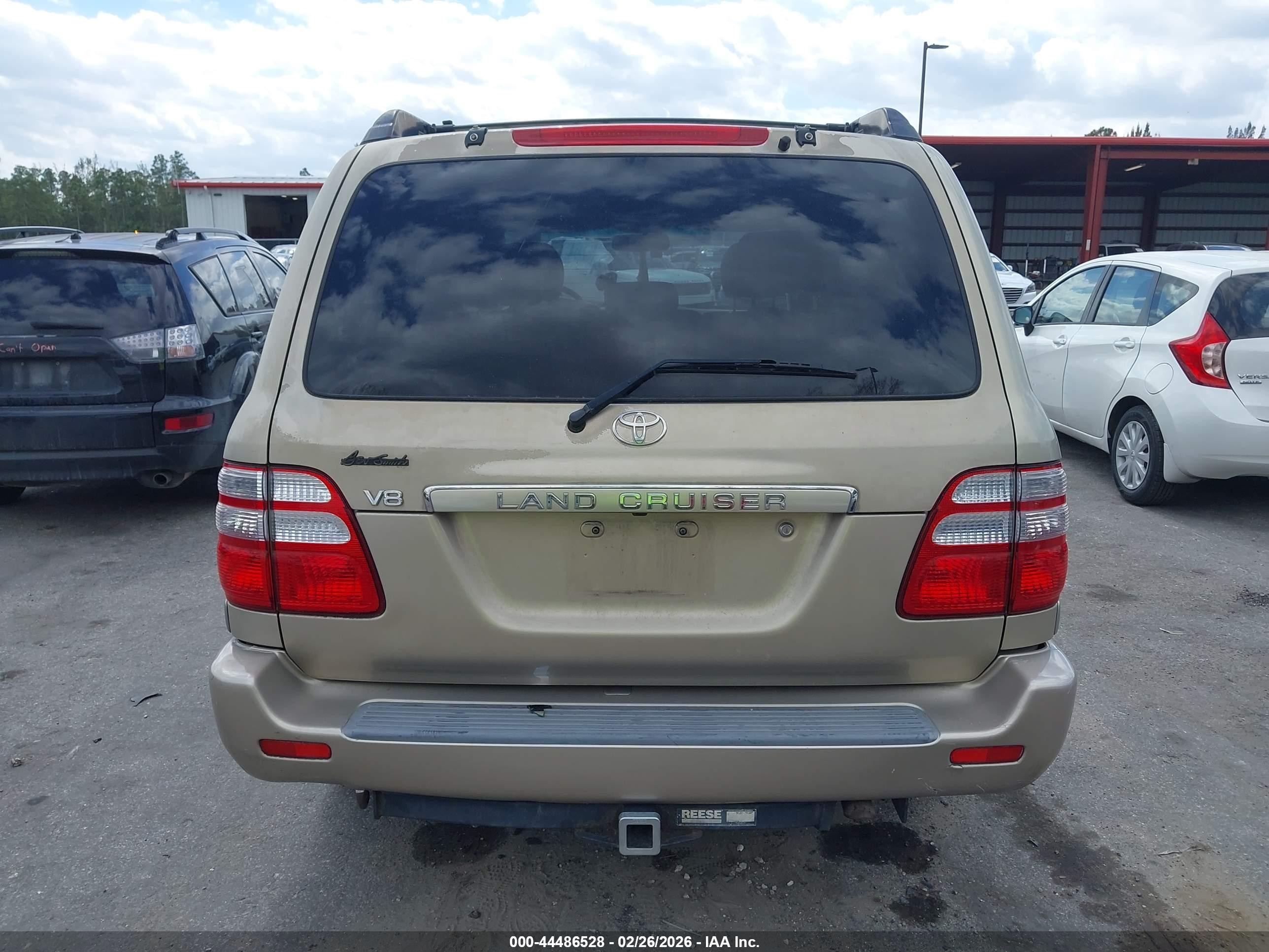 2004 Toyota Land Cruiser   Tan vin: JTEHT05J542064973