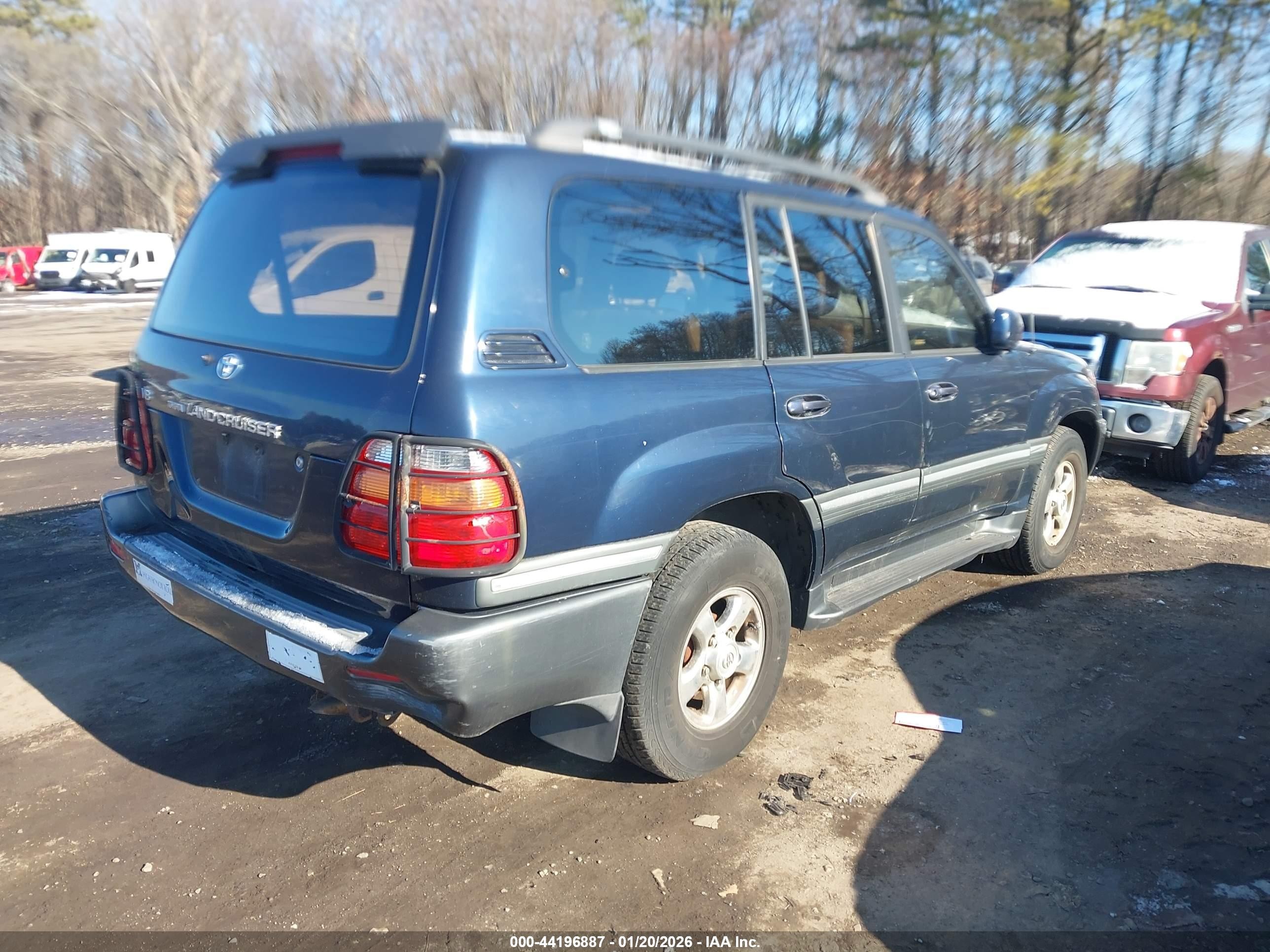 2001 Toyota Land Cruiser   Blue vin: JTEHT05J612000906