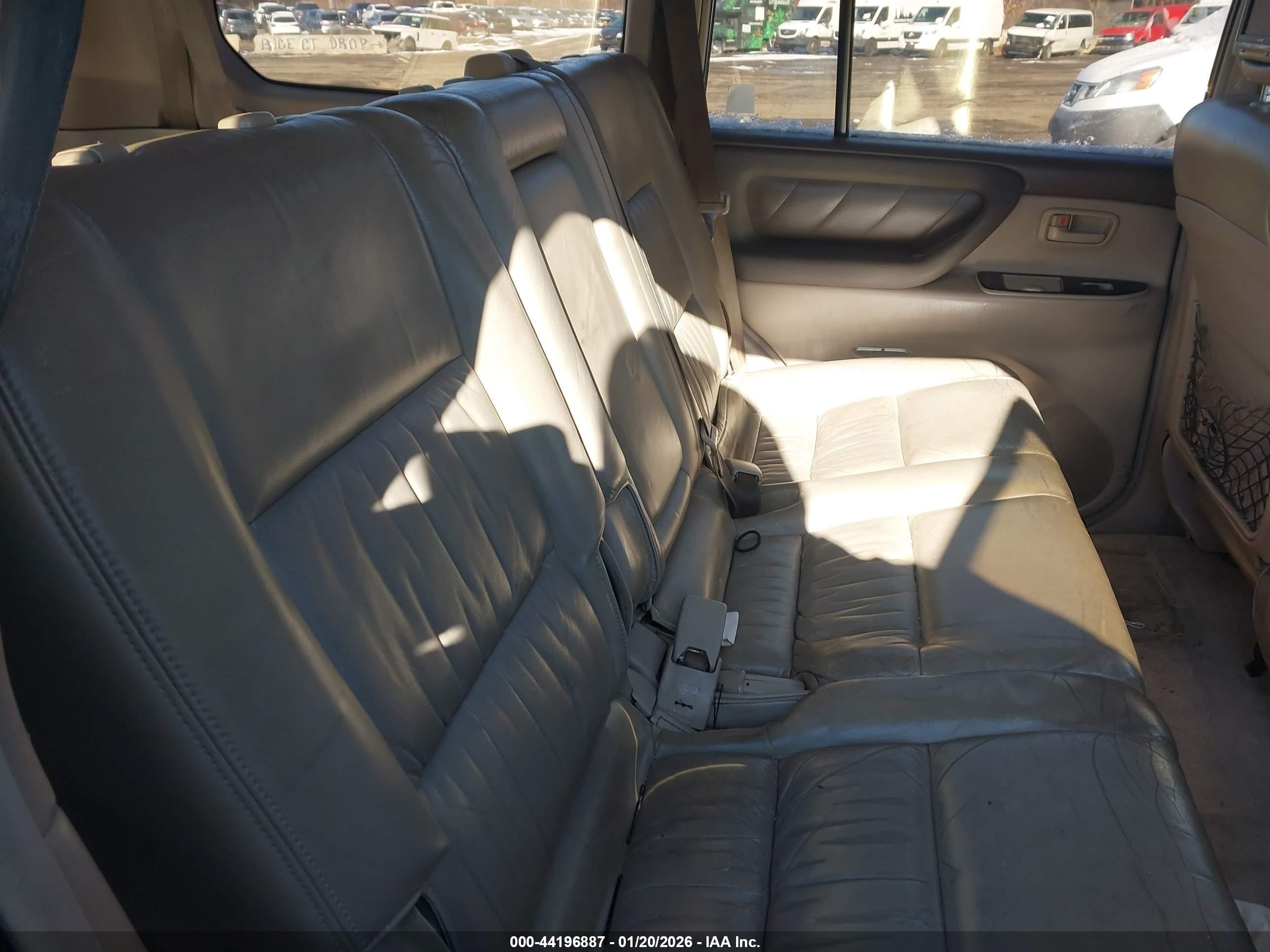 2001 Toyota Land Cruiser   Blue vin: JTEHT05J612000906