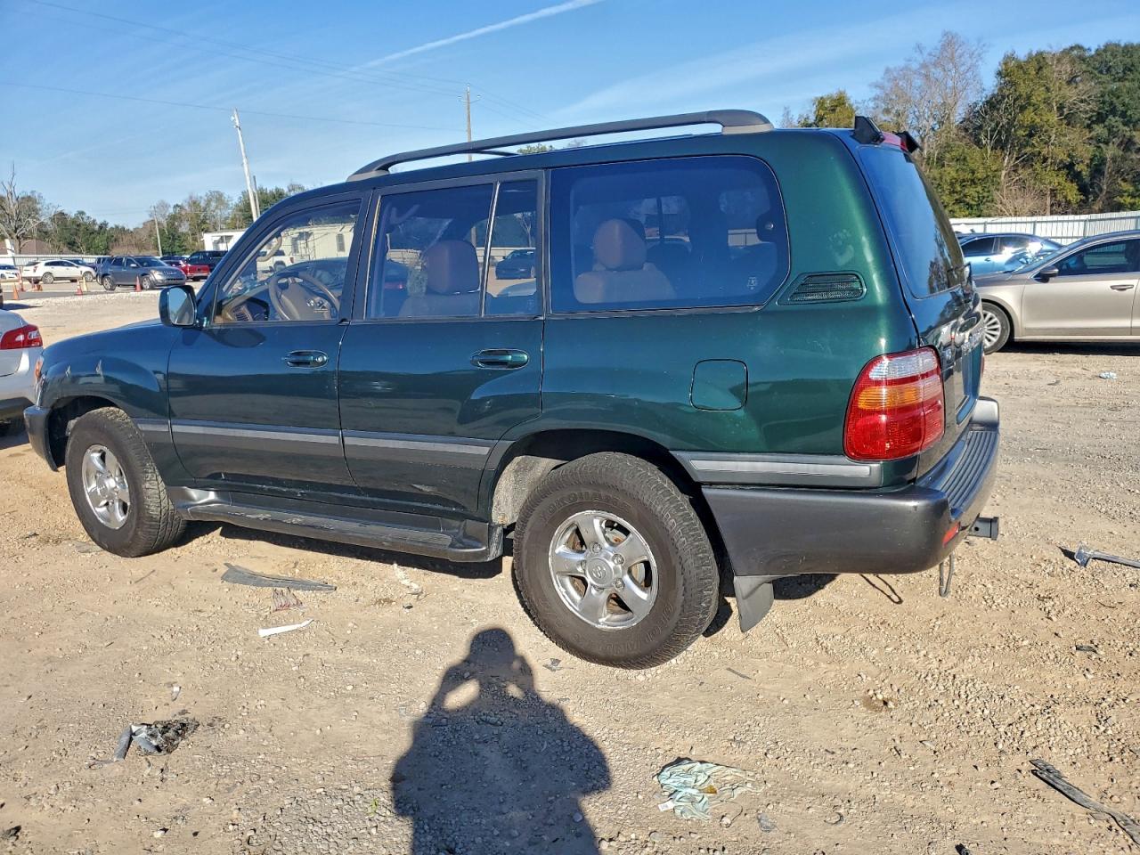 2001 Toyota Land Cruiser Green vin: JTEHT05J612016717