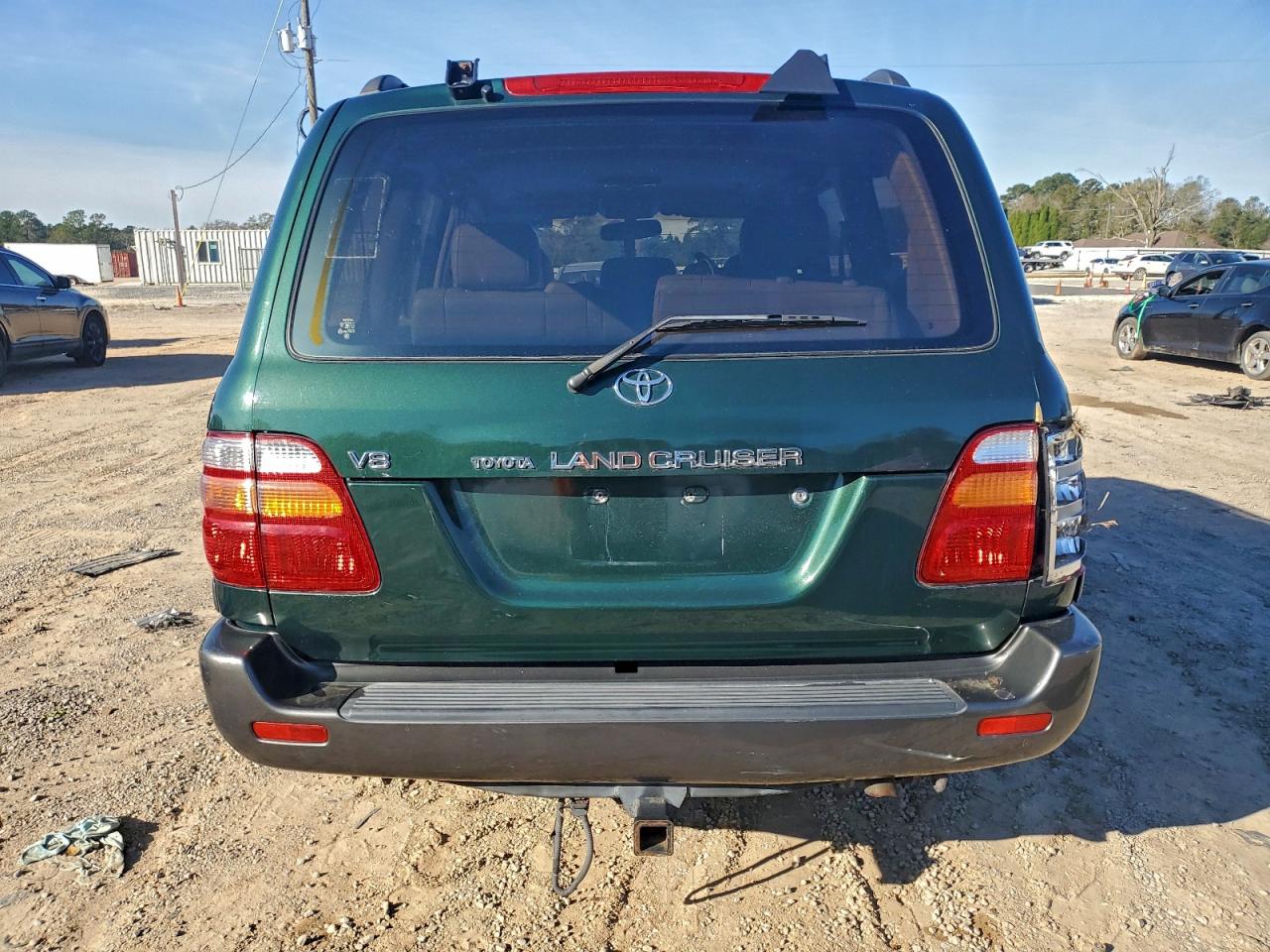 2001 Toyota Land Cruiser Green vin: JTEHT05J612016717