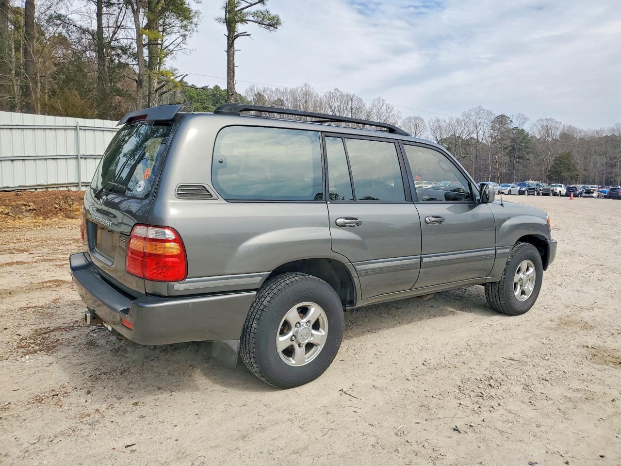 2002 Toyota Land Cruiser Base Gray vin: JTEHT05J622019571