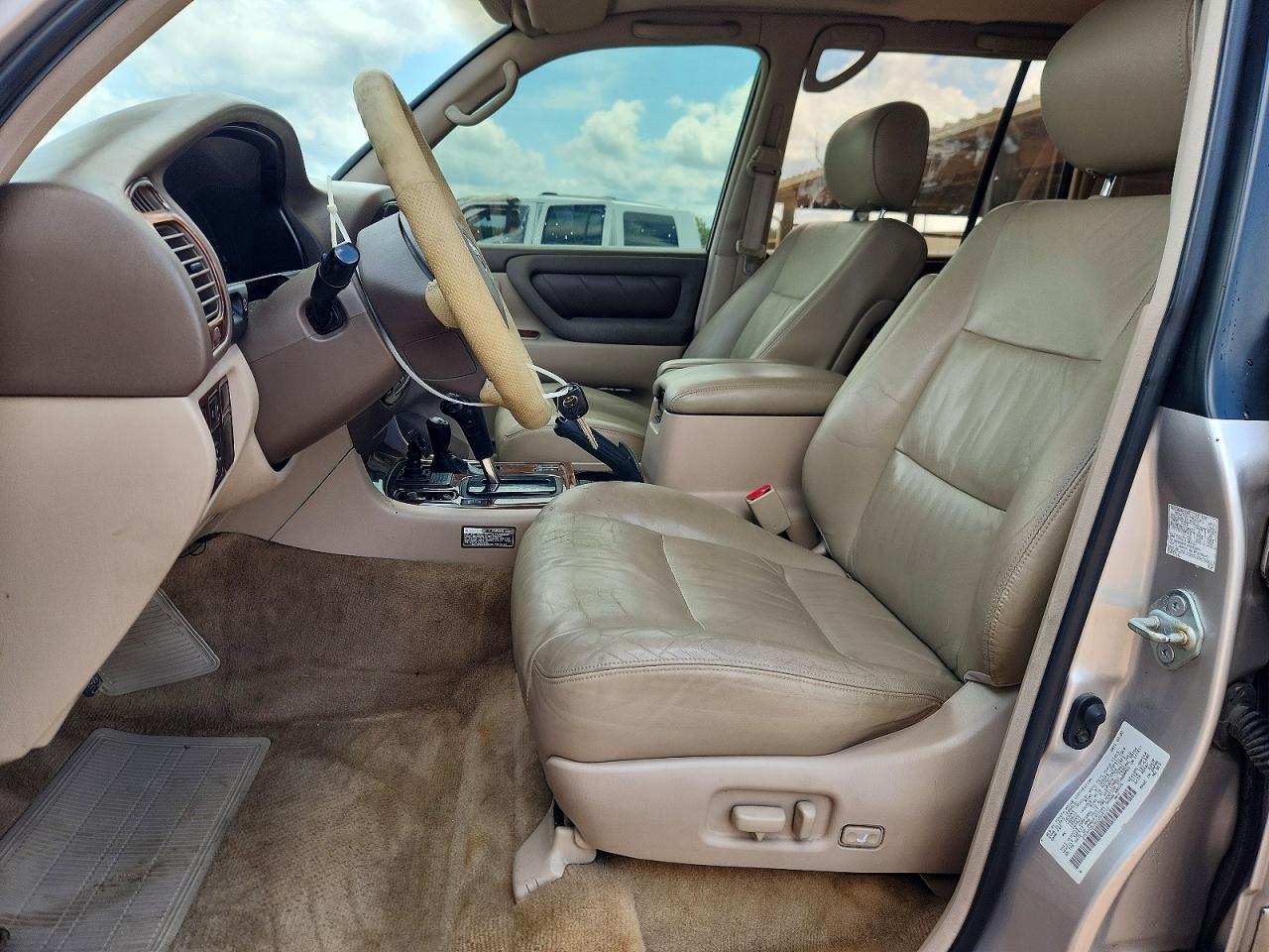 2002 Toyota Land Cruiser Base Серебряный vin: JTEHT05J622025712
