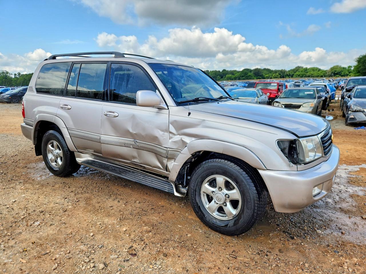 2002 Toyota Land Cruiser Base Серебряный vin: JTEHT05J622025712