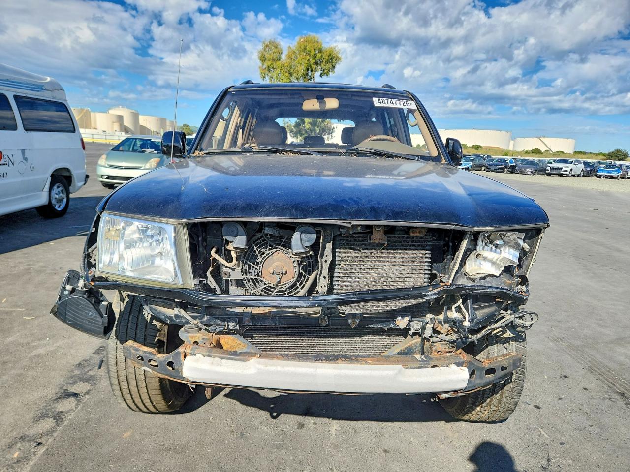 2002 Toyota Land Cruiser Base Black vin: JTEHT05J622027685