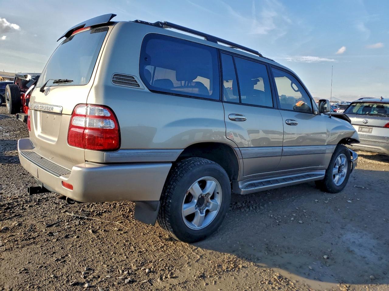 2003 Toyota Land Cruiser Silver vin: JTEHT05J632031737