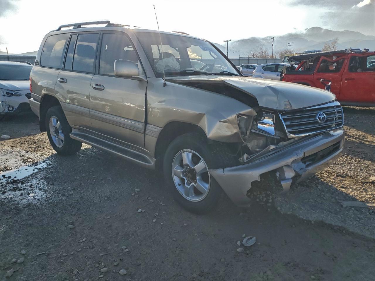 2003 Toyota Land Cruiser Silver vin: JTEHT05J632031737
