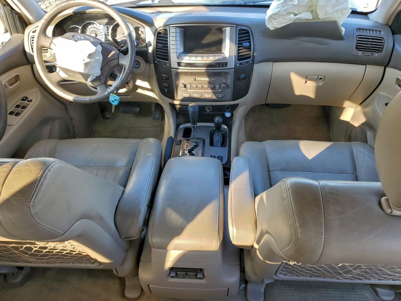 2003 Toyota Land Cruiser Silver vin: JTEHT05J632031737