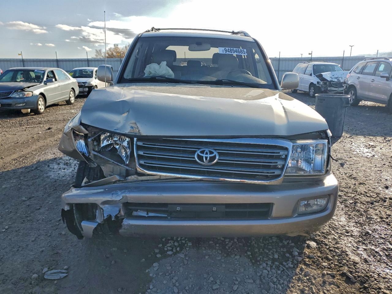 2003 Toyota Land Cruiser Silver vin: JTEHT05J632031737