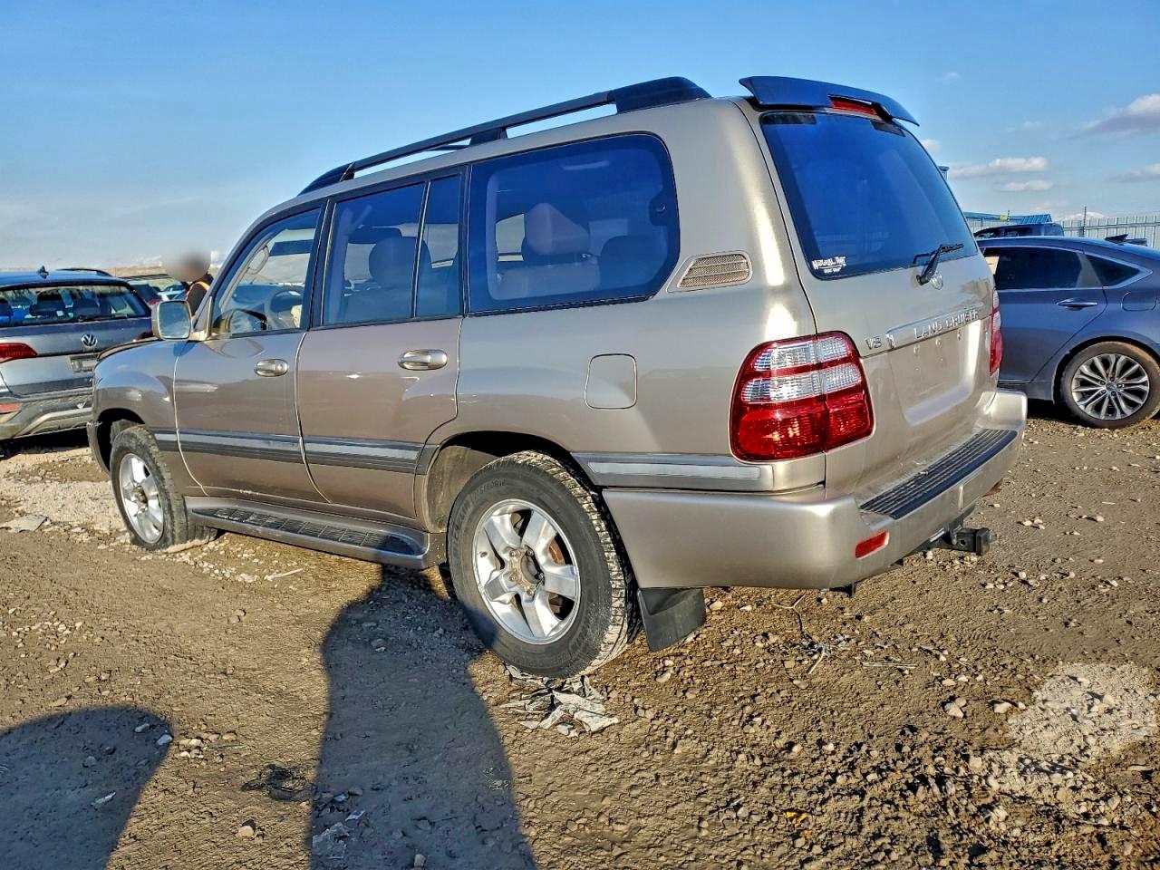 2003 Toyota Land Cruiser Silver vin: JTEHT05J632031737