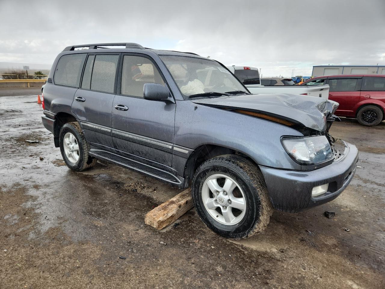 2003 Toyota Land Cruiser Charcoal vin: JTEHT05J632035688