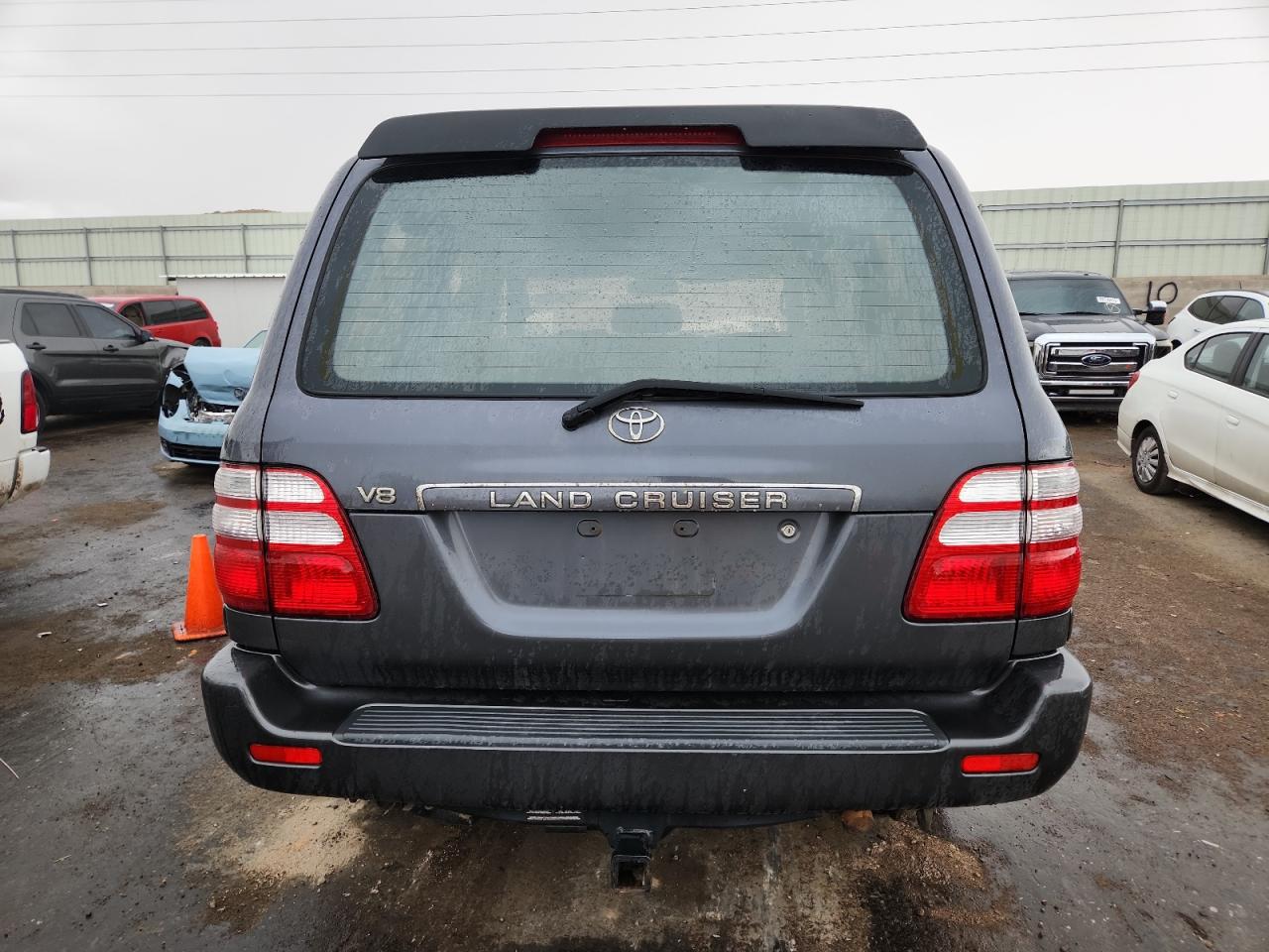 2003 Toyota Land Cruiser Charcoal vin: JTEHT05J632035688