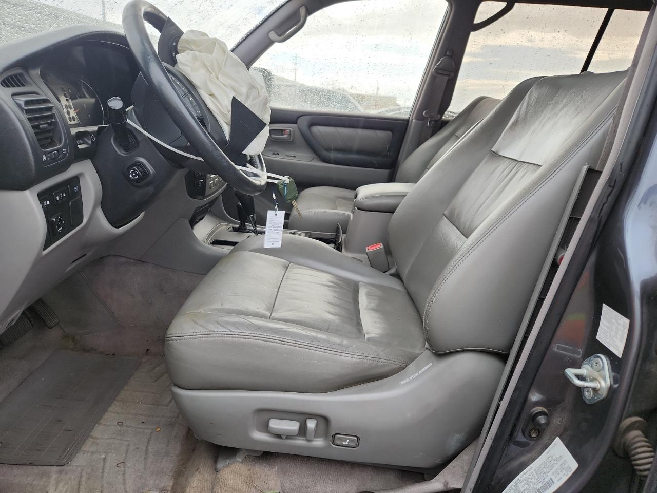 2003 Toyota Land Cruiser Charcoal vin: JTEHT05J632035688
