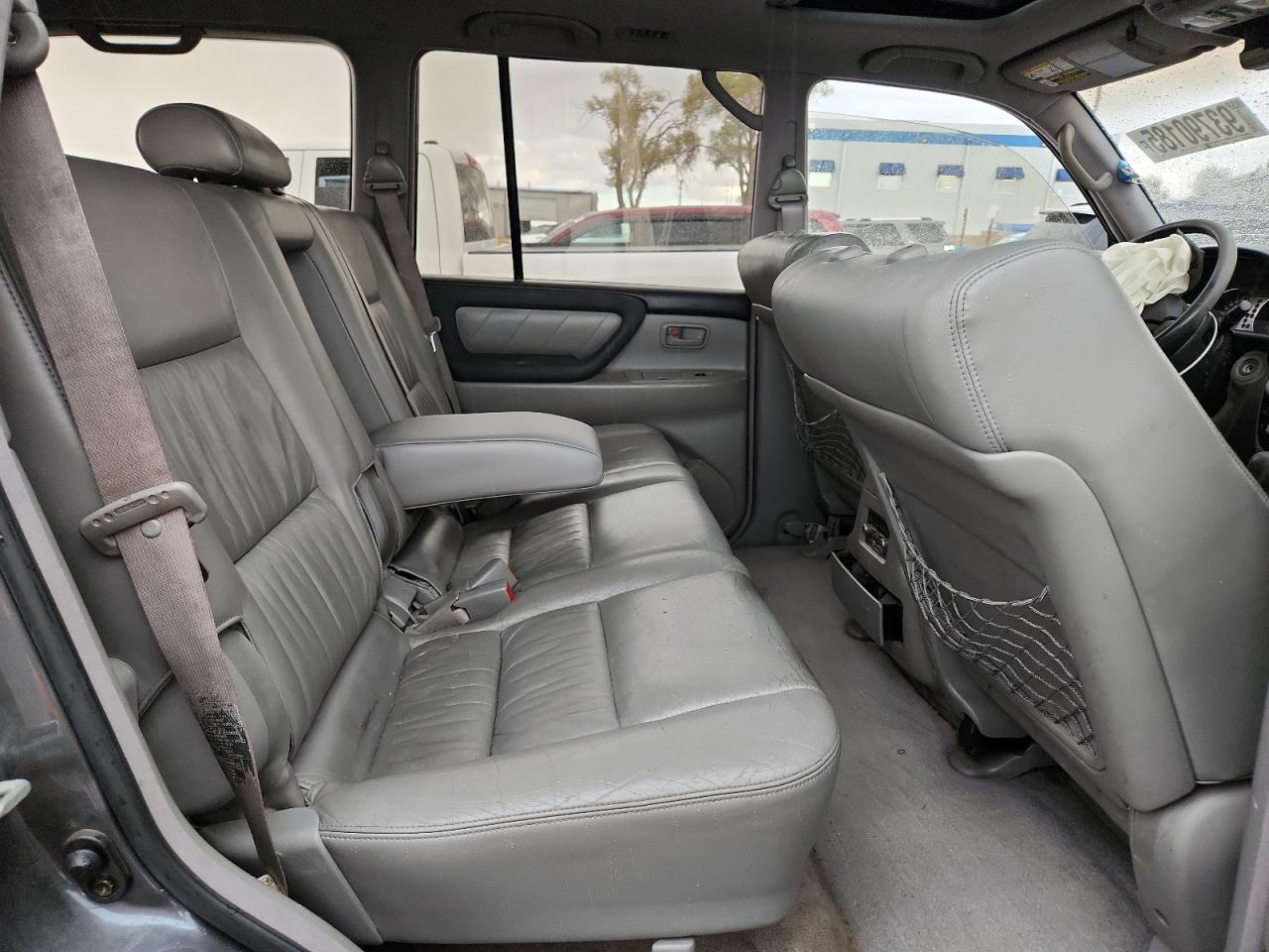 2003 Toyota Land Cruiser Charcoal vin: JTEHT05J632035688