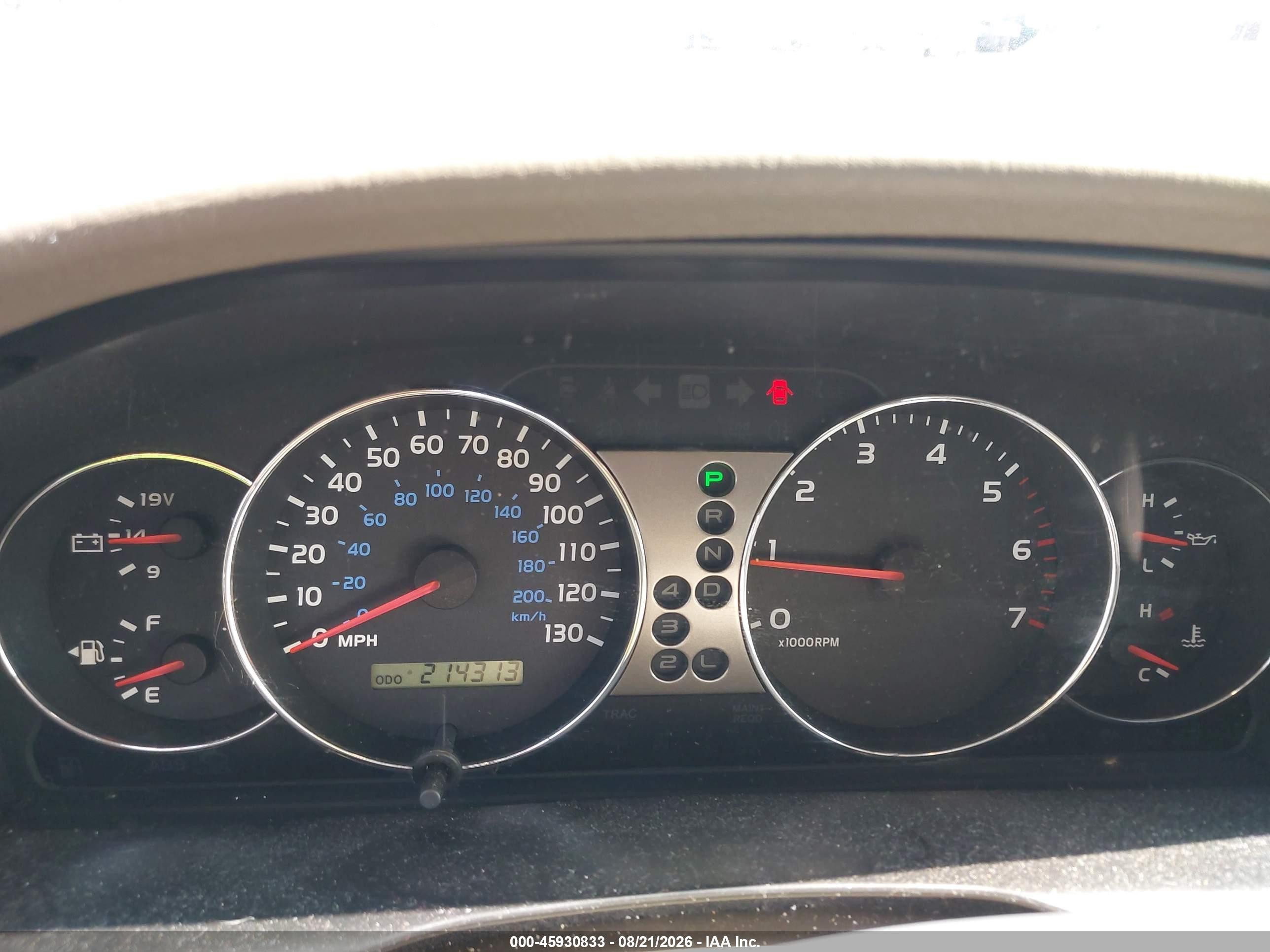 2005 Toyota Land Cruiser V8 Burgundy vin: JTEHT05J652075353