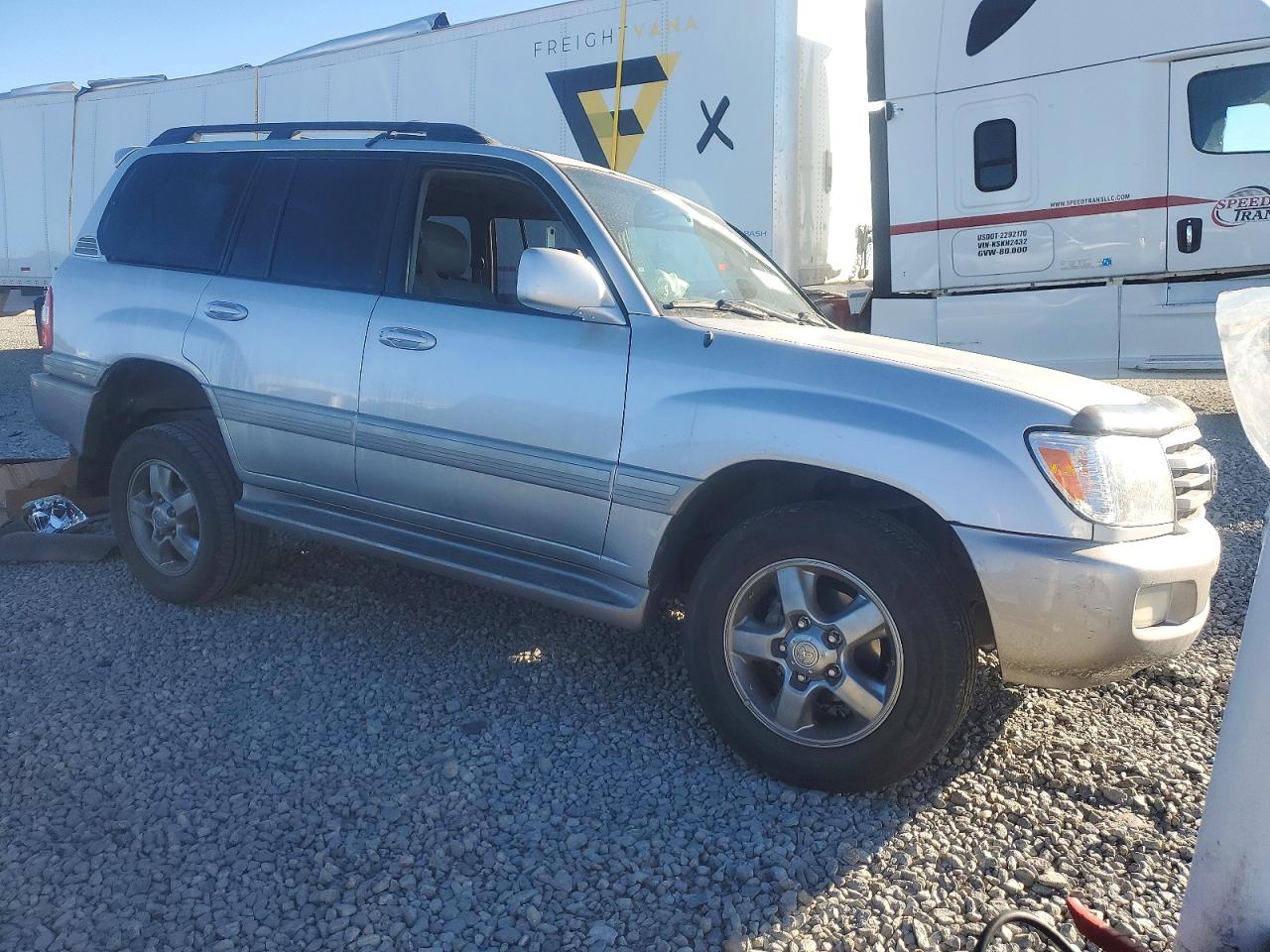 2006 Toyota Land Cruiser Silver vin: JTEHT05J662086659