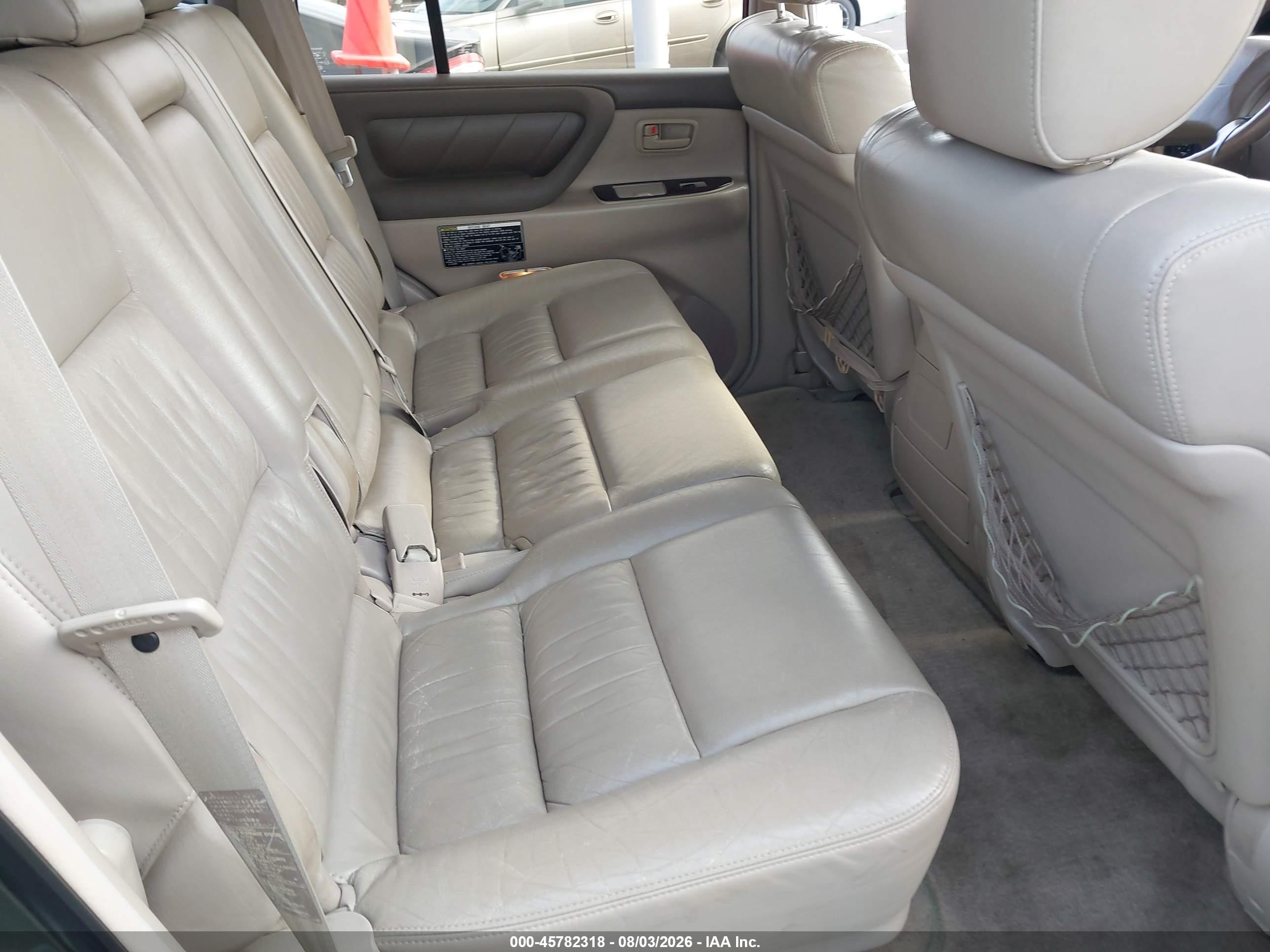 2001 Toyota Land Cruiser   Gray vin: JTEHT05J712002308