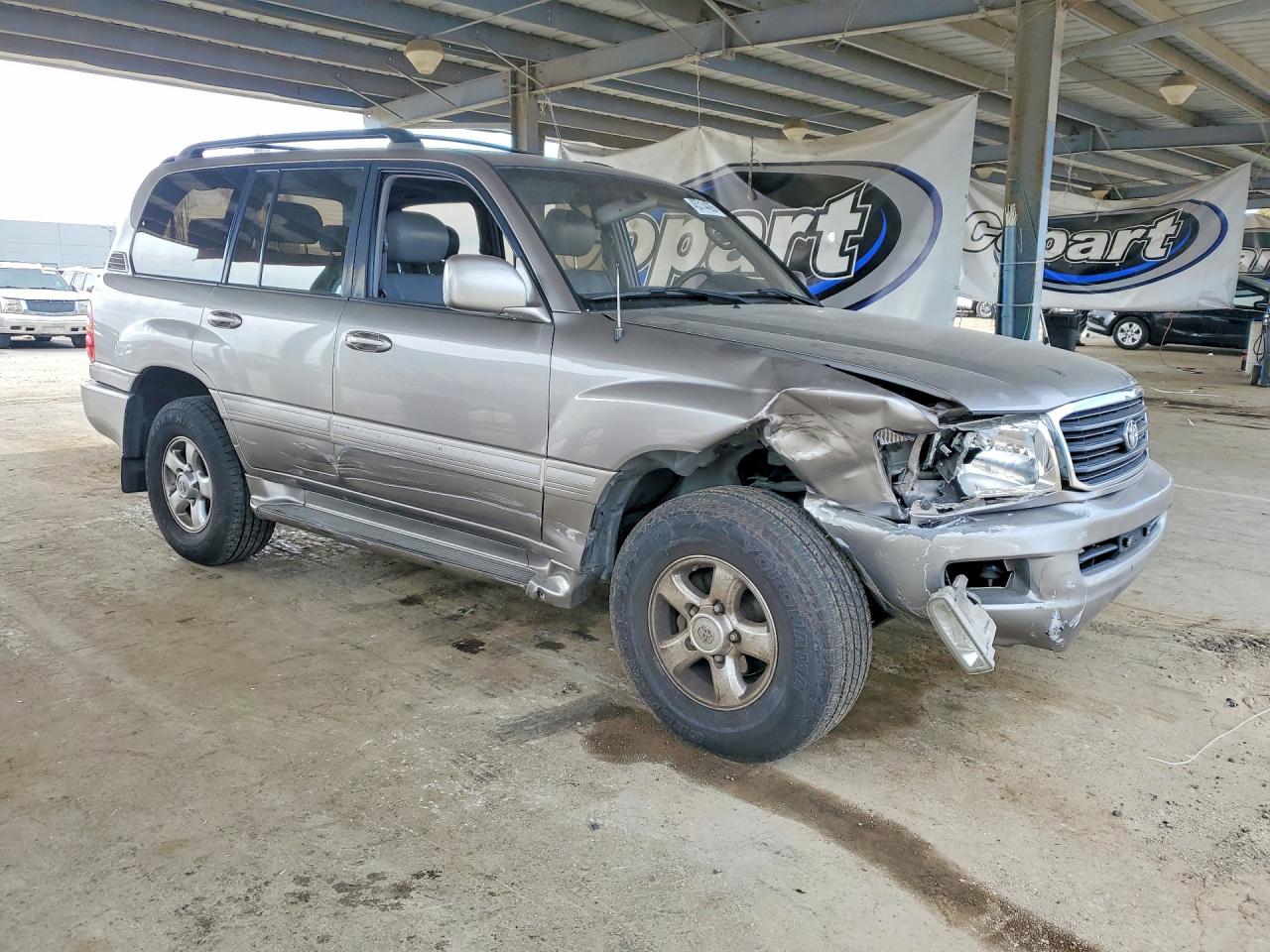 2002 Toyota Land Cruiser Base Серебряный vin: JTEHT05J722026402