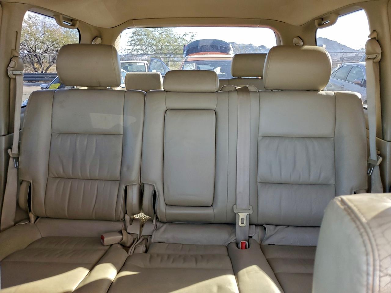 2003 Toyota Land Cruiser Maroon vin: JTEHT05J732045727