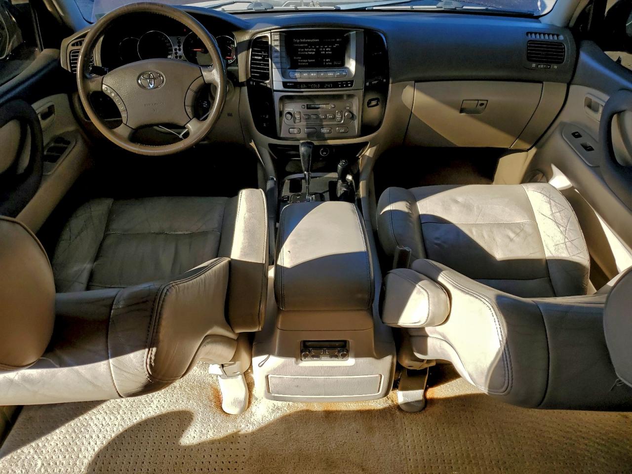 2003 Toyota Land Cruiser Maroon vin: JTEHT05J732045727