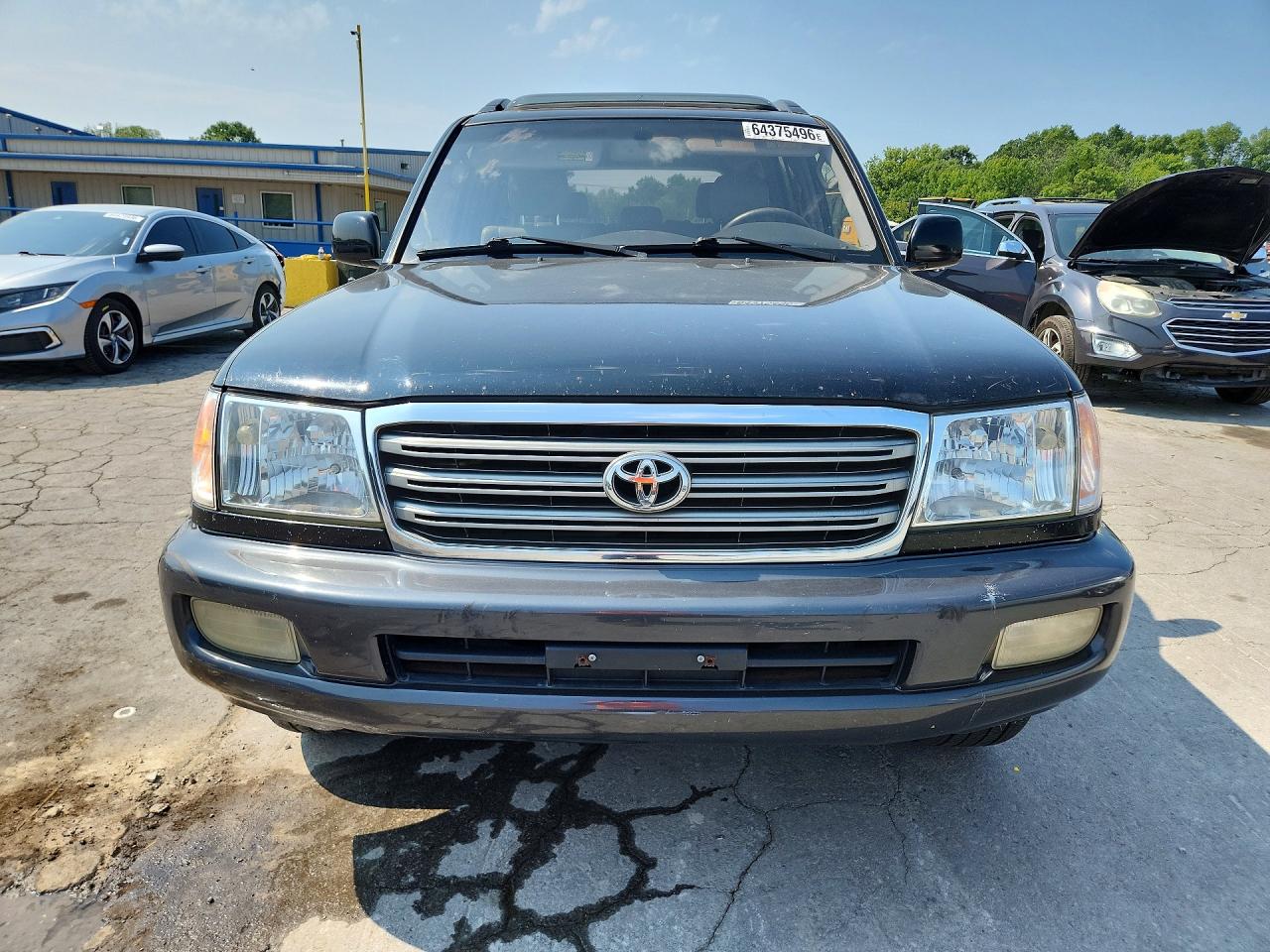 2003 Toyota Land Cruiser Base Черный vin: JTEHT05J732048238