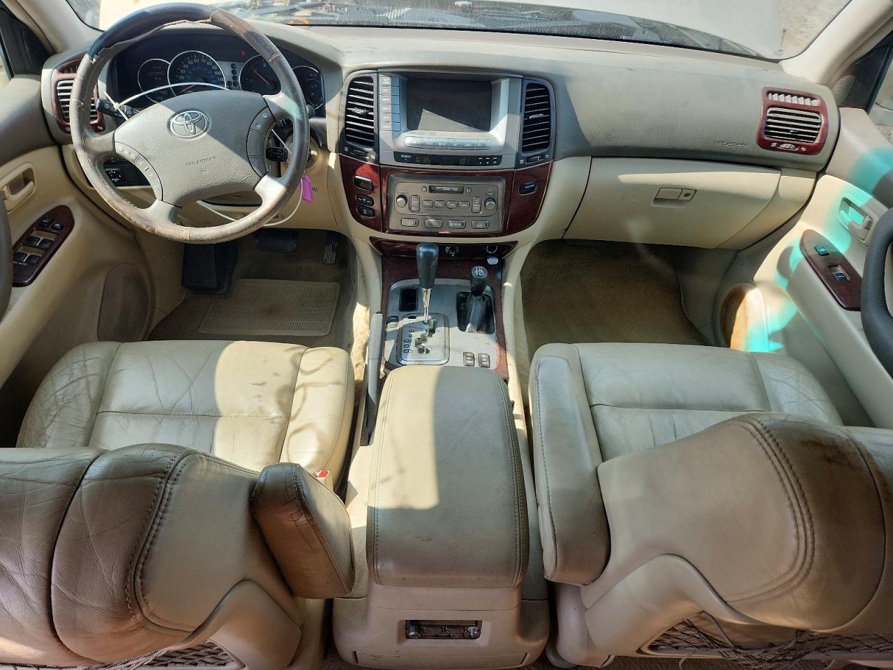 2004 Toyota Land Cruiser Base Silver vin: JTEHT05J742062173