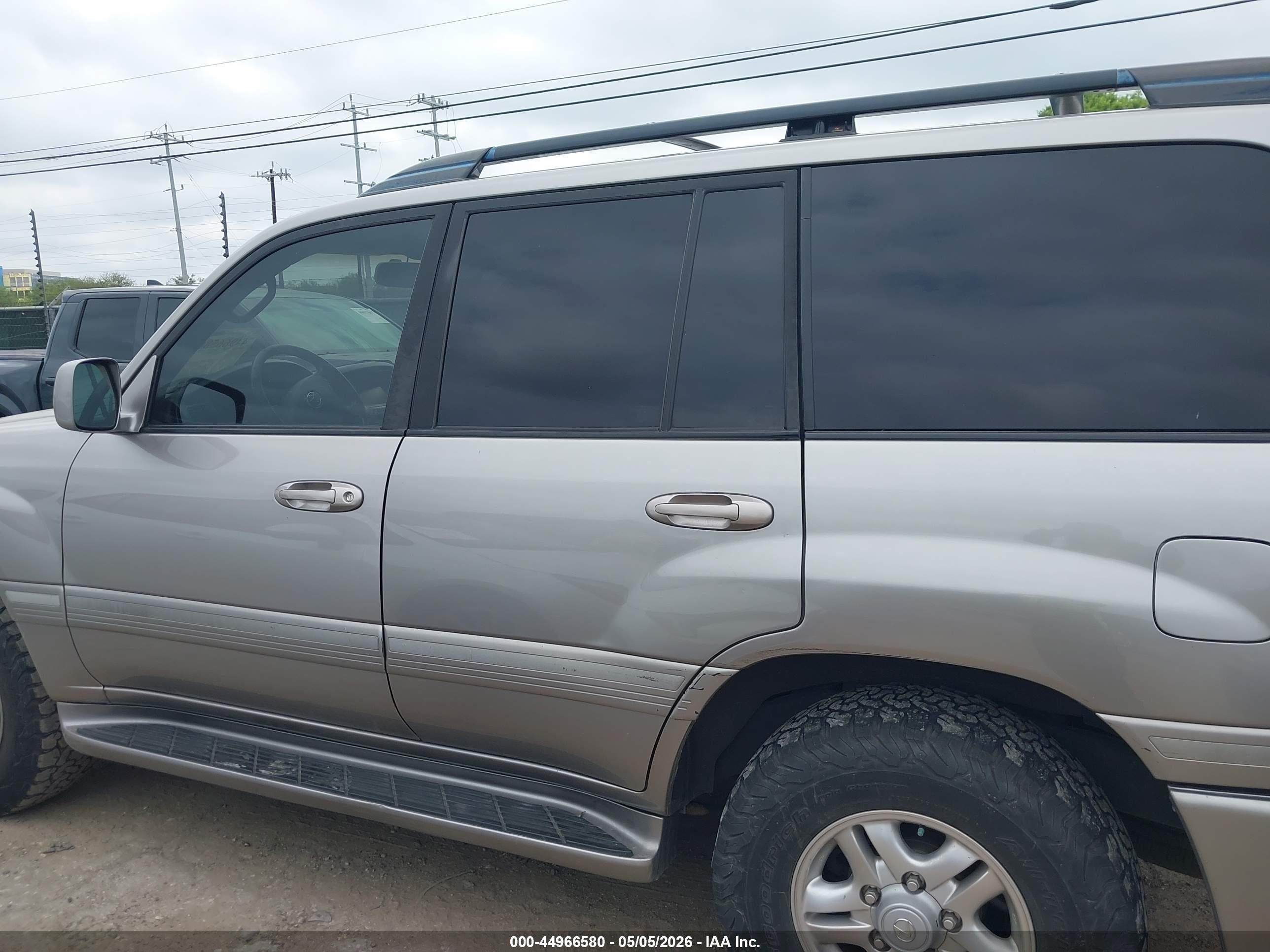 2004 Toyota Land Cruiser   Gray vin: JTEHT05J742063890