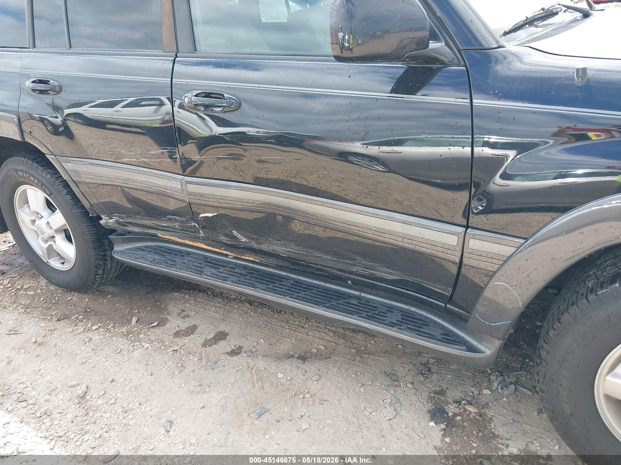 2004 Toyota Land Cruiser   Черный vin: JTEHT05J742067096