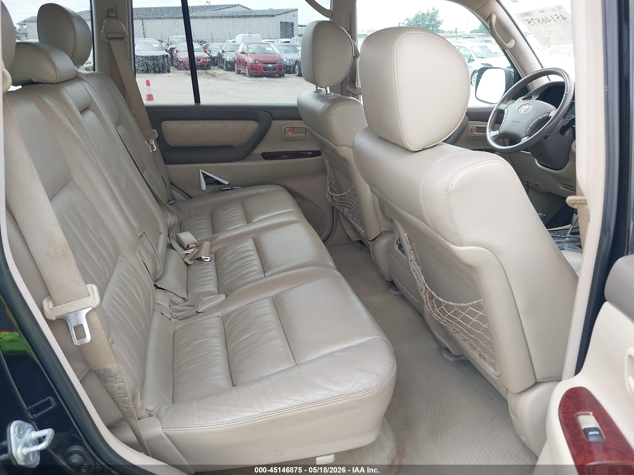 2004 Toyota Land Cruiser   Черный vin: JTEHT05J742067096
