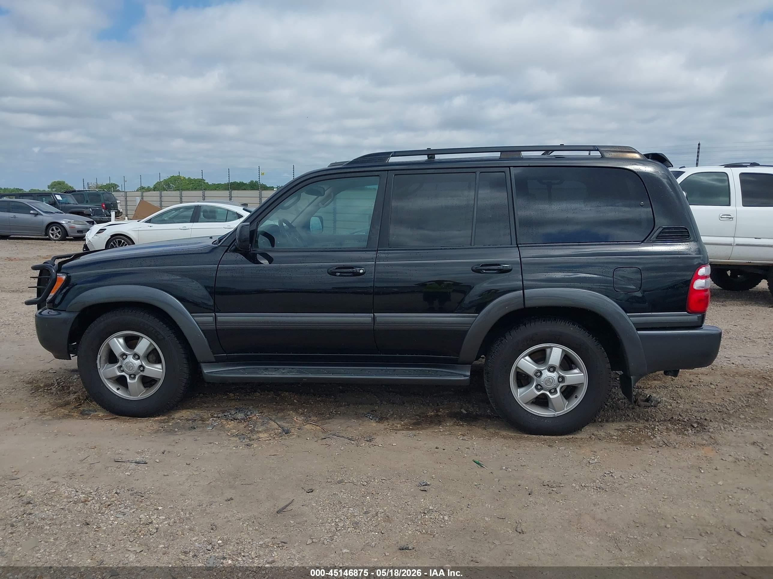 2004 Toyota Land Cruiser   Черный vin: JTEHT05J742067096