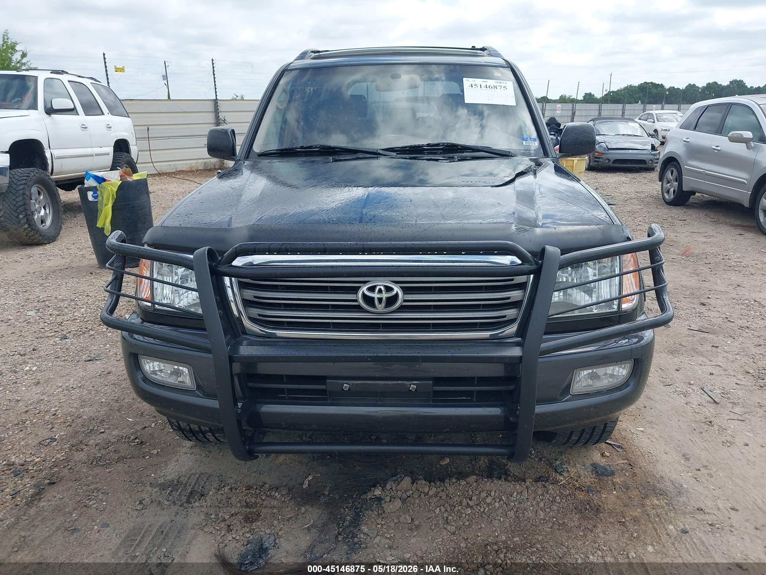 2004 Toyota Land Cruiser   Черный vin: JTEHT05J742067096