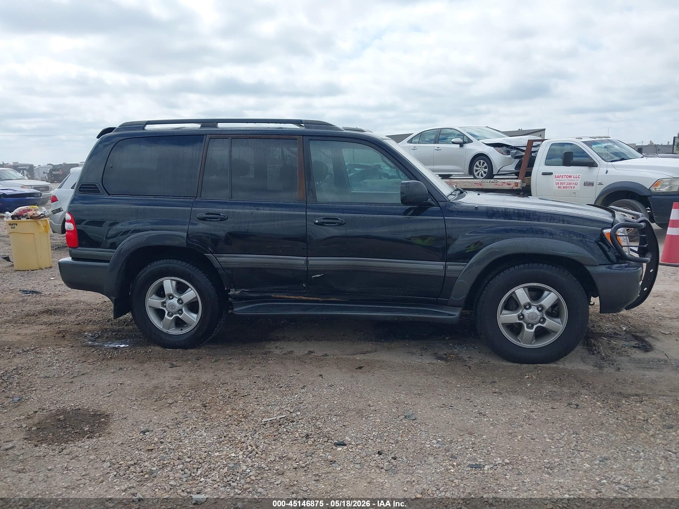 2004 Toyota Land Cruiser   Черный vin: JTEHT05J742067096