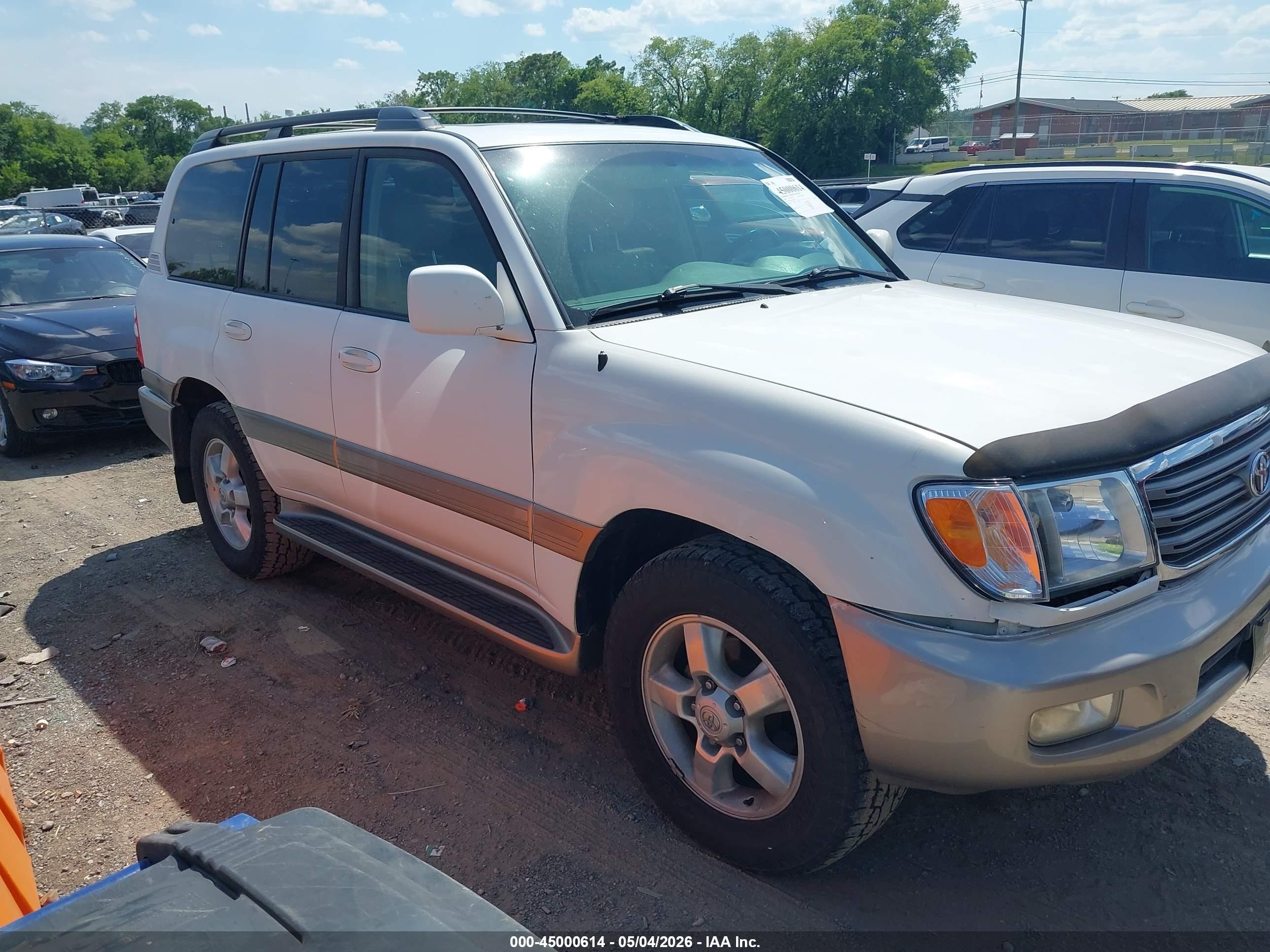 2005 Toyota Land Cruiser V8 Black vin: JTEHT05J752078679