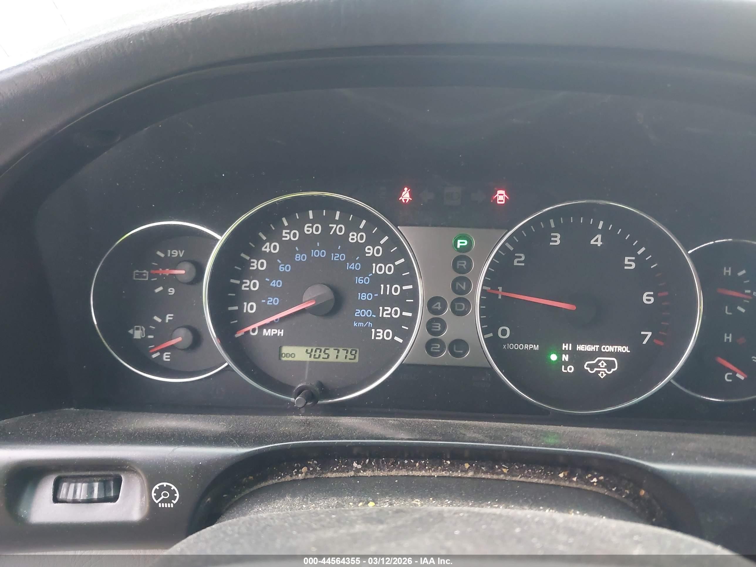 2007 Toyota Land Cruiser V8 Black vin: JTEHT05J772104507