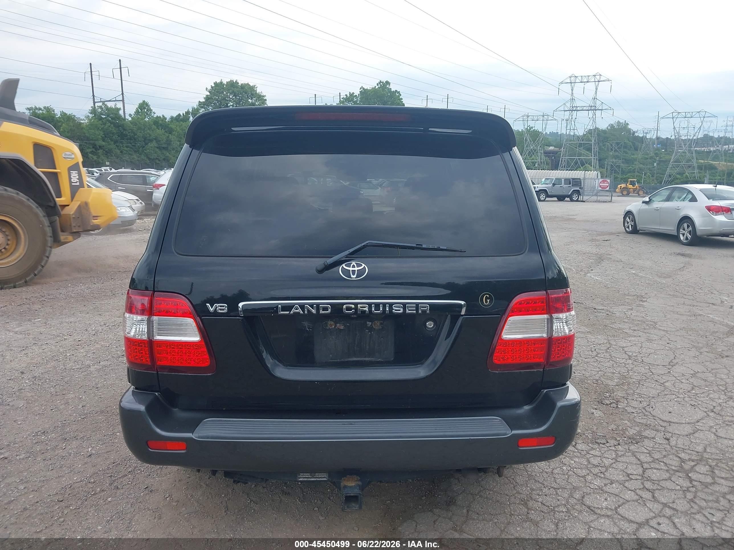 2007 Toyota Land Cruiser V8 (a5) Black vin: JTEHT05J772111473