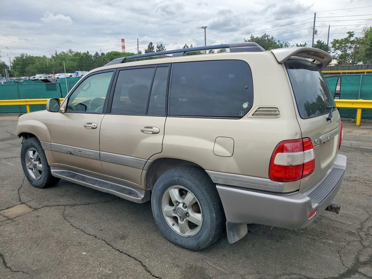 2007 Toyota Land Cruiser Base Золотой vin: JTEHT05J772113658
