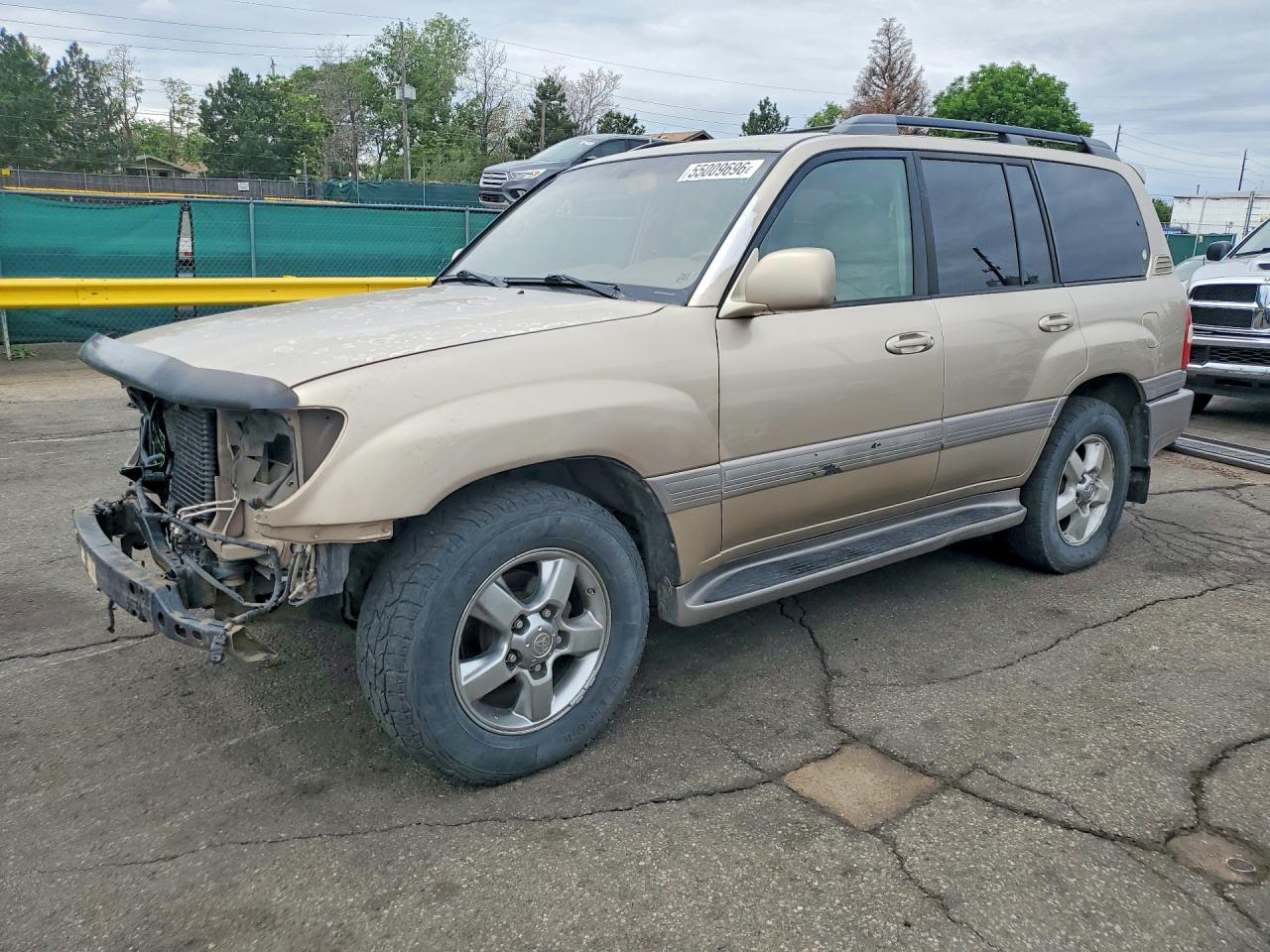 2007 Toyota Land Cruiser Base Золотой vin: JTEHT05J772113658