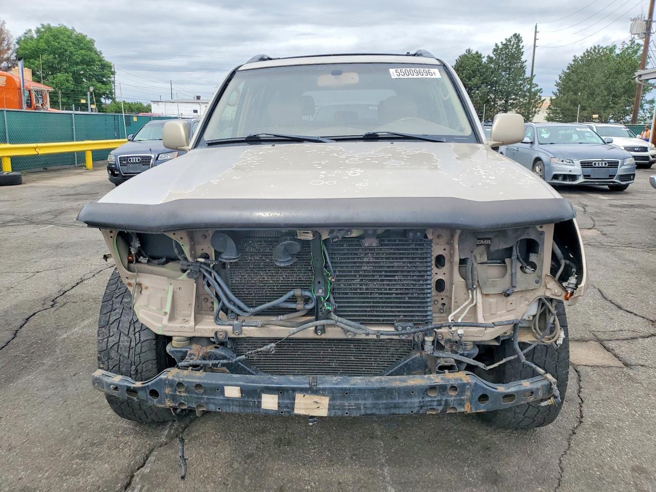 2007 Toyota Land Cruiser Base Золотой vin: JTEHT05J772113658