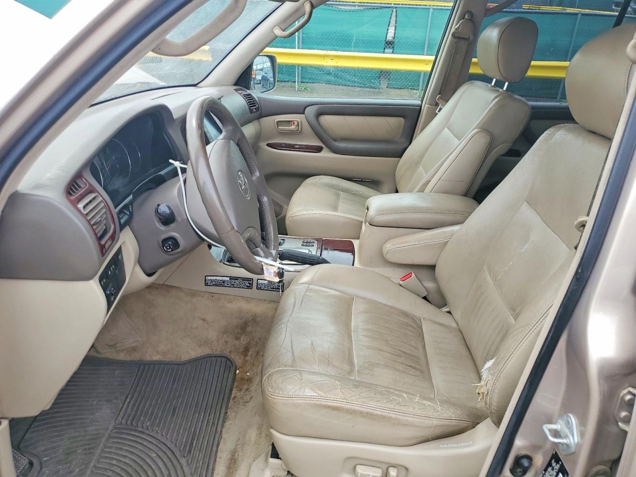 2007 Toyota Land Cruiser Base Золотой vin: JTEHT05J772113658